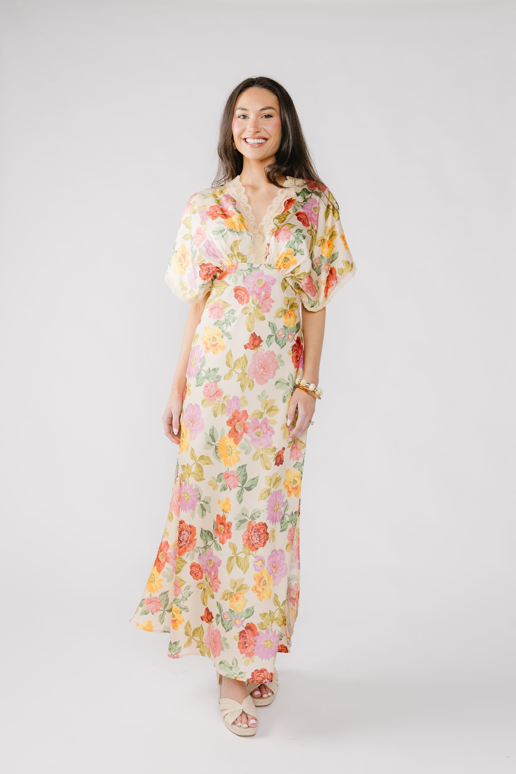 Fanciful Florals Dress