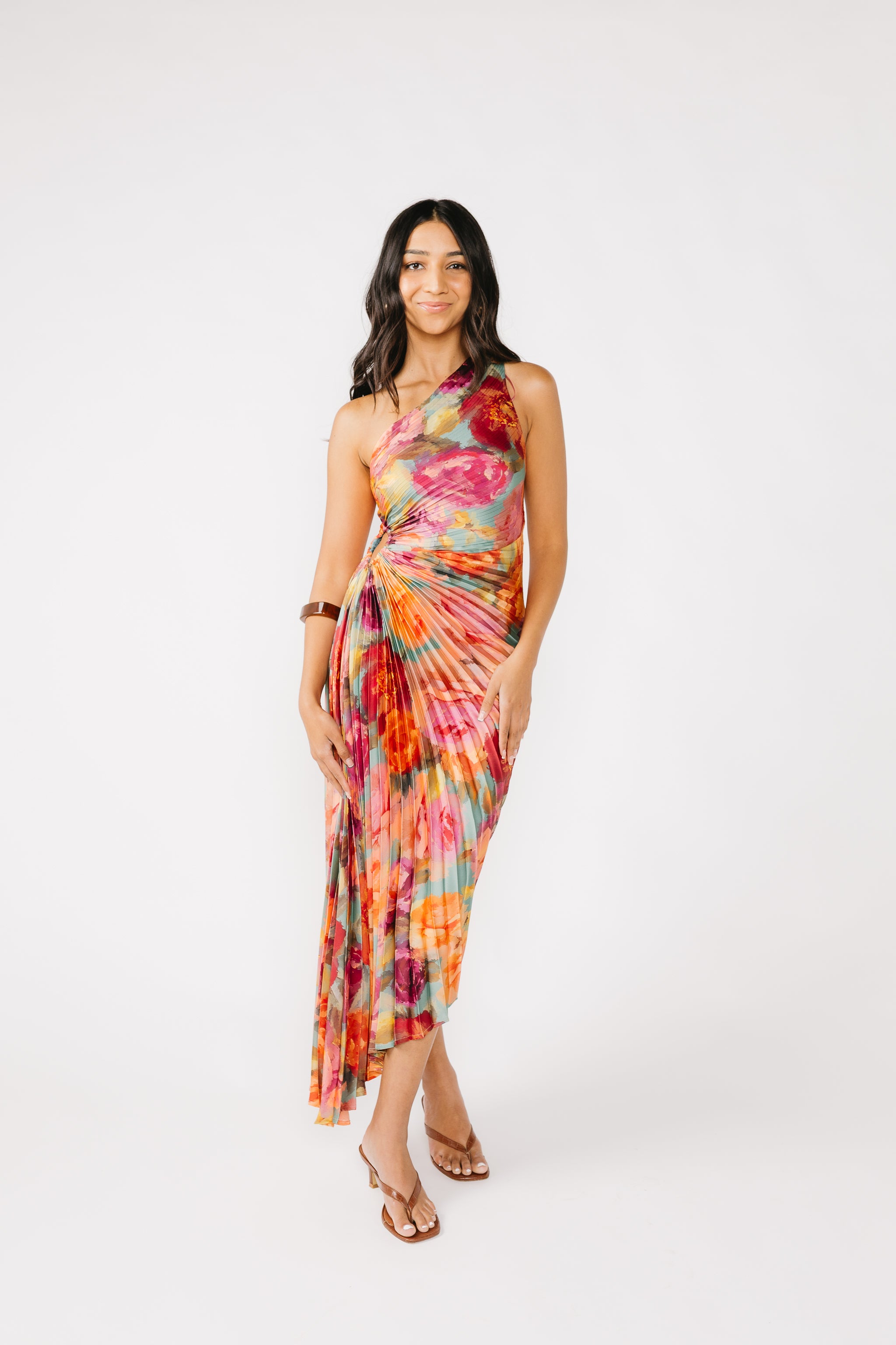 Painted Florals Dress