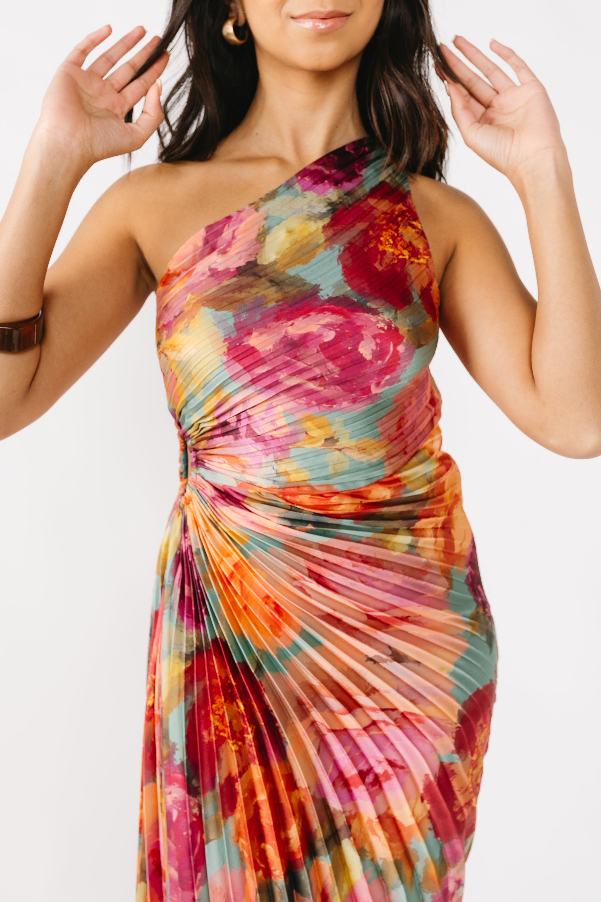 Painted Florals Dress