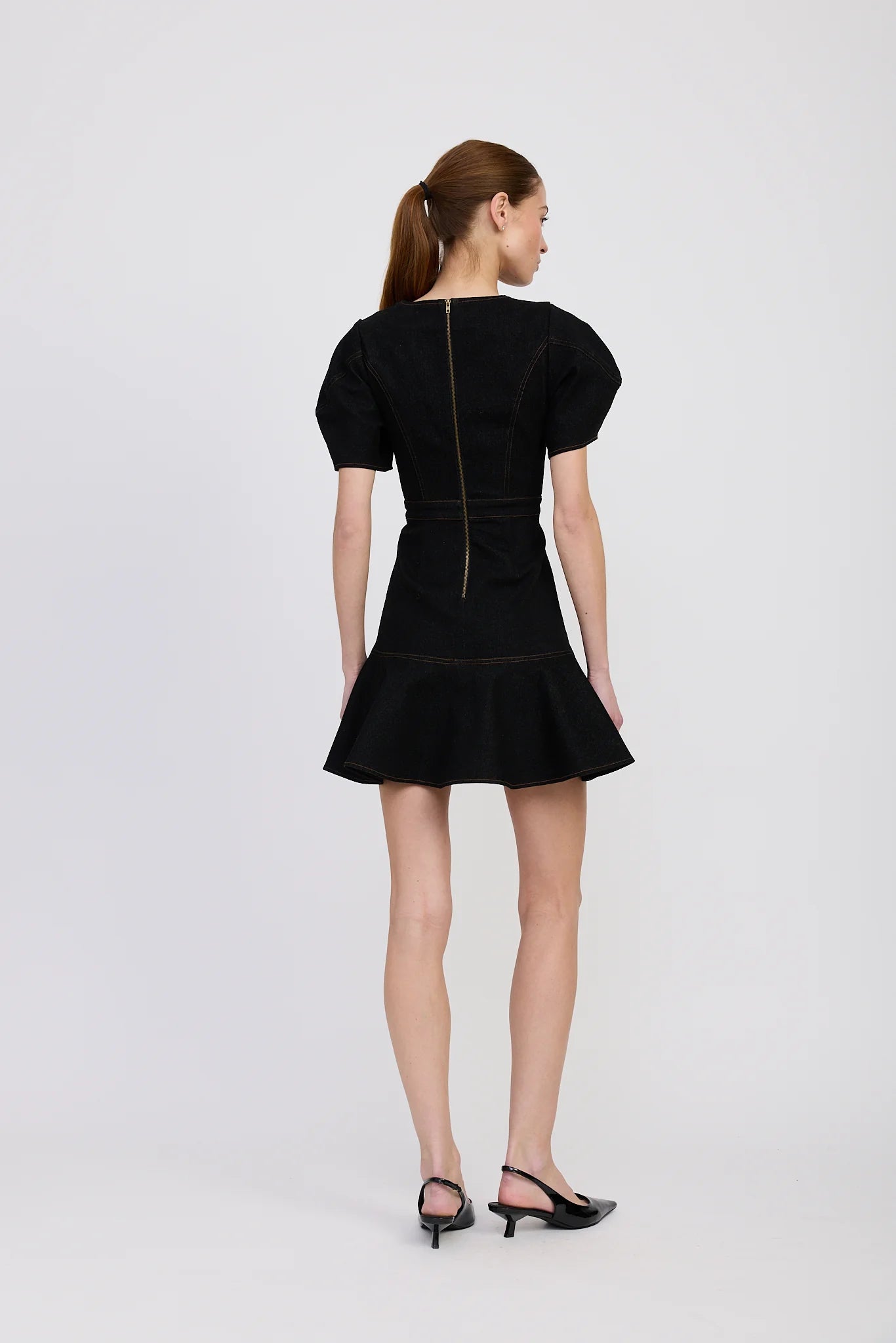Aaliyah Mini Dress (Black)