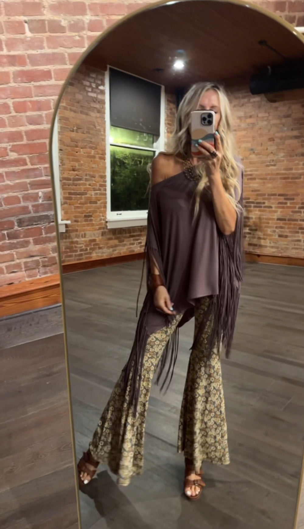 Dreaming in Flowers Flare Pants