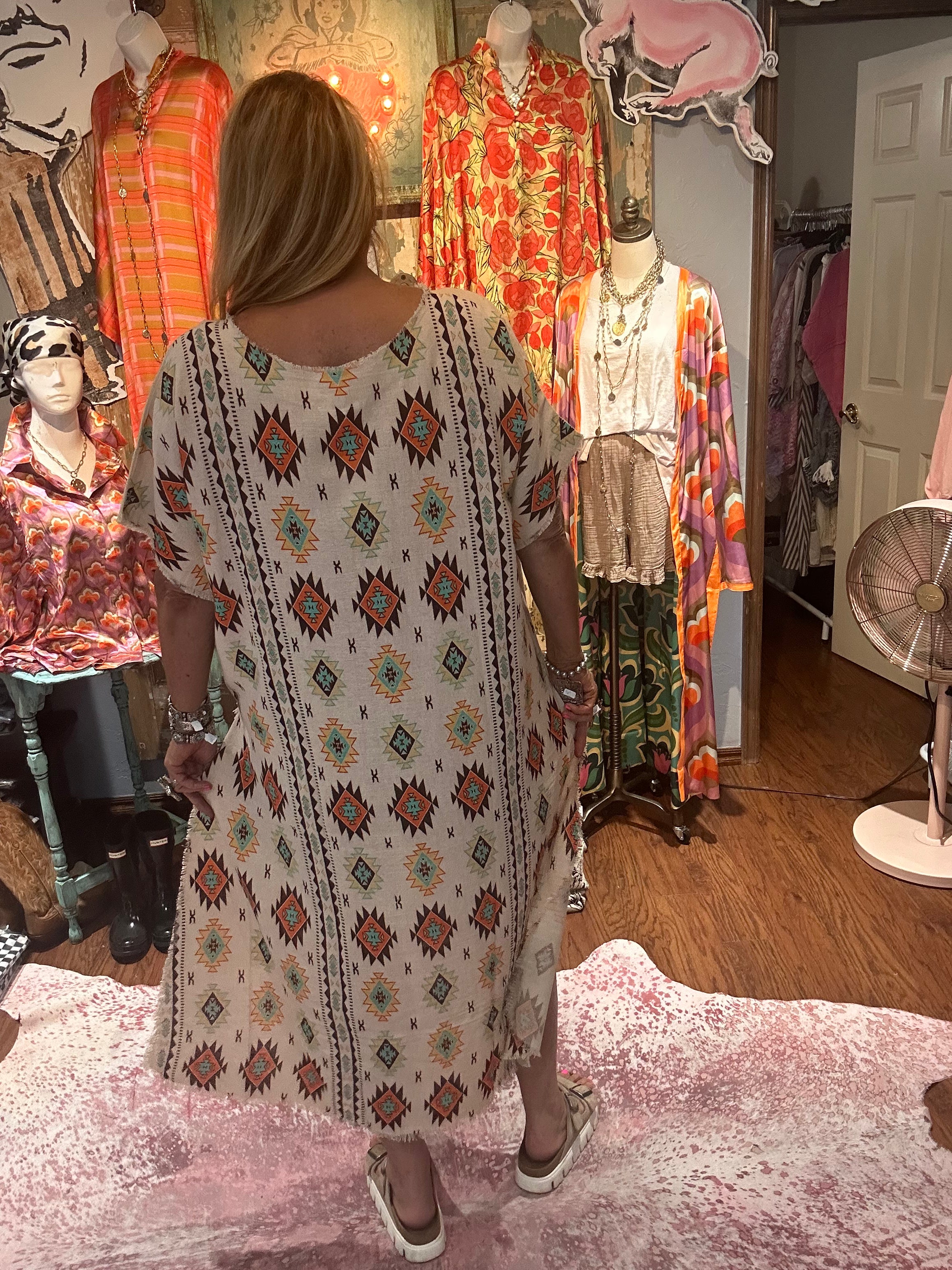 Chief & Aztec High Low Top