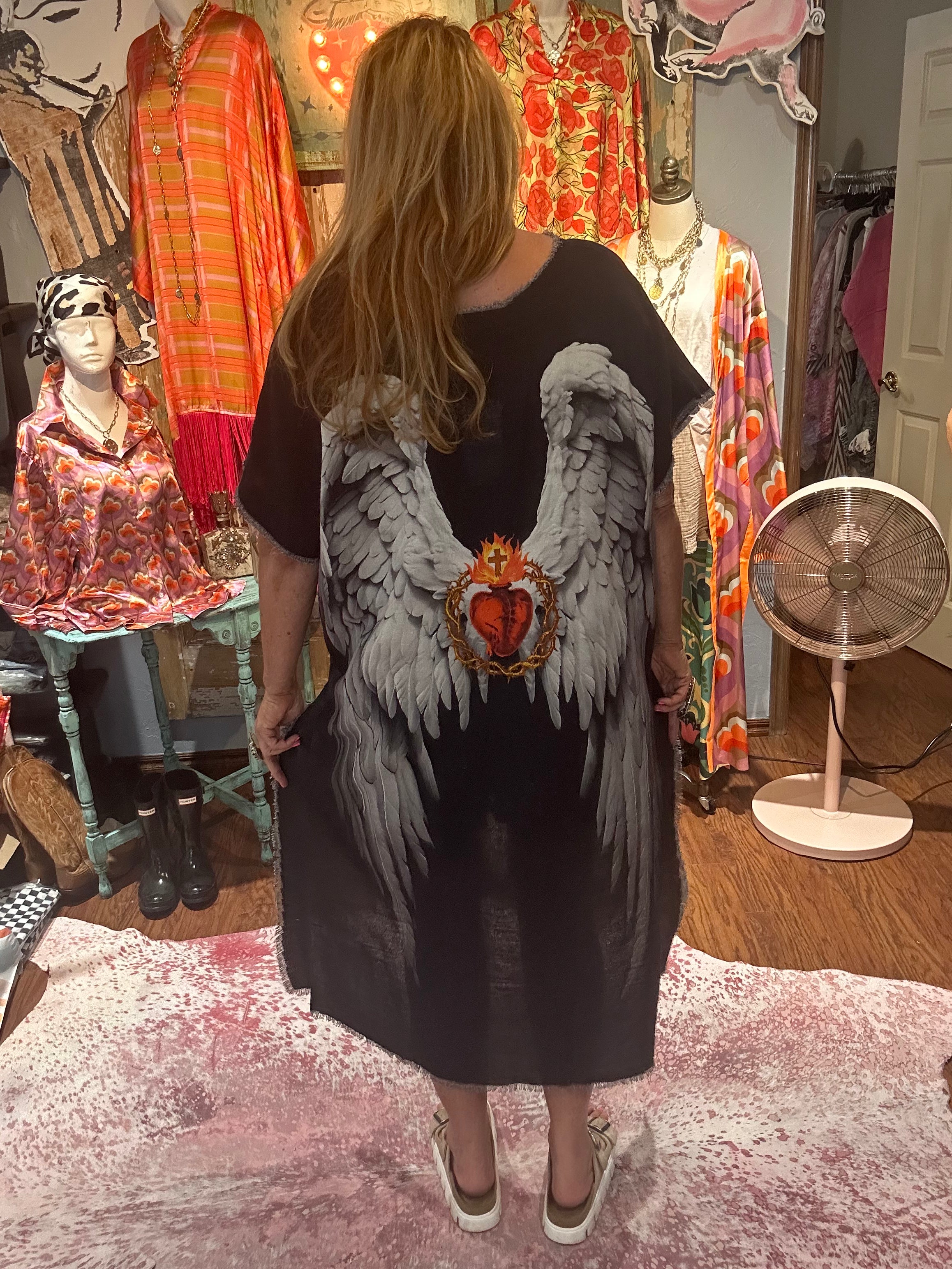 Frida & Sacred Heart High Low Top