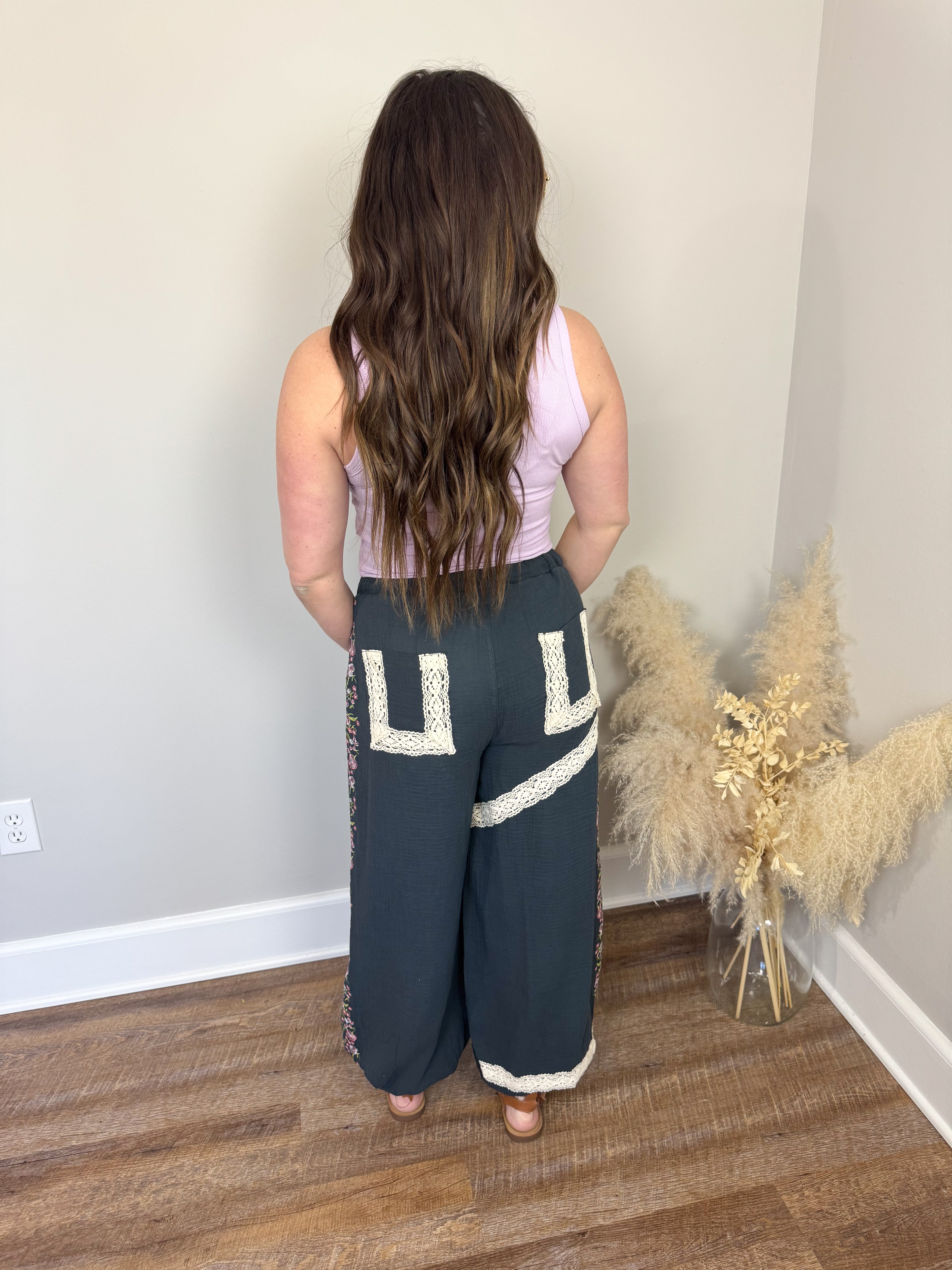 Hoffman Gauze Joggers | Navy Charcoal