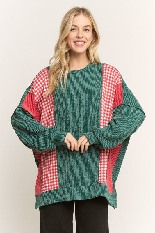 Red/Green Plaid Tunic Preorder