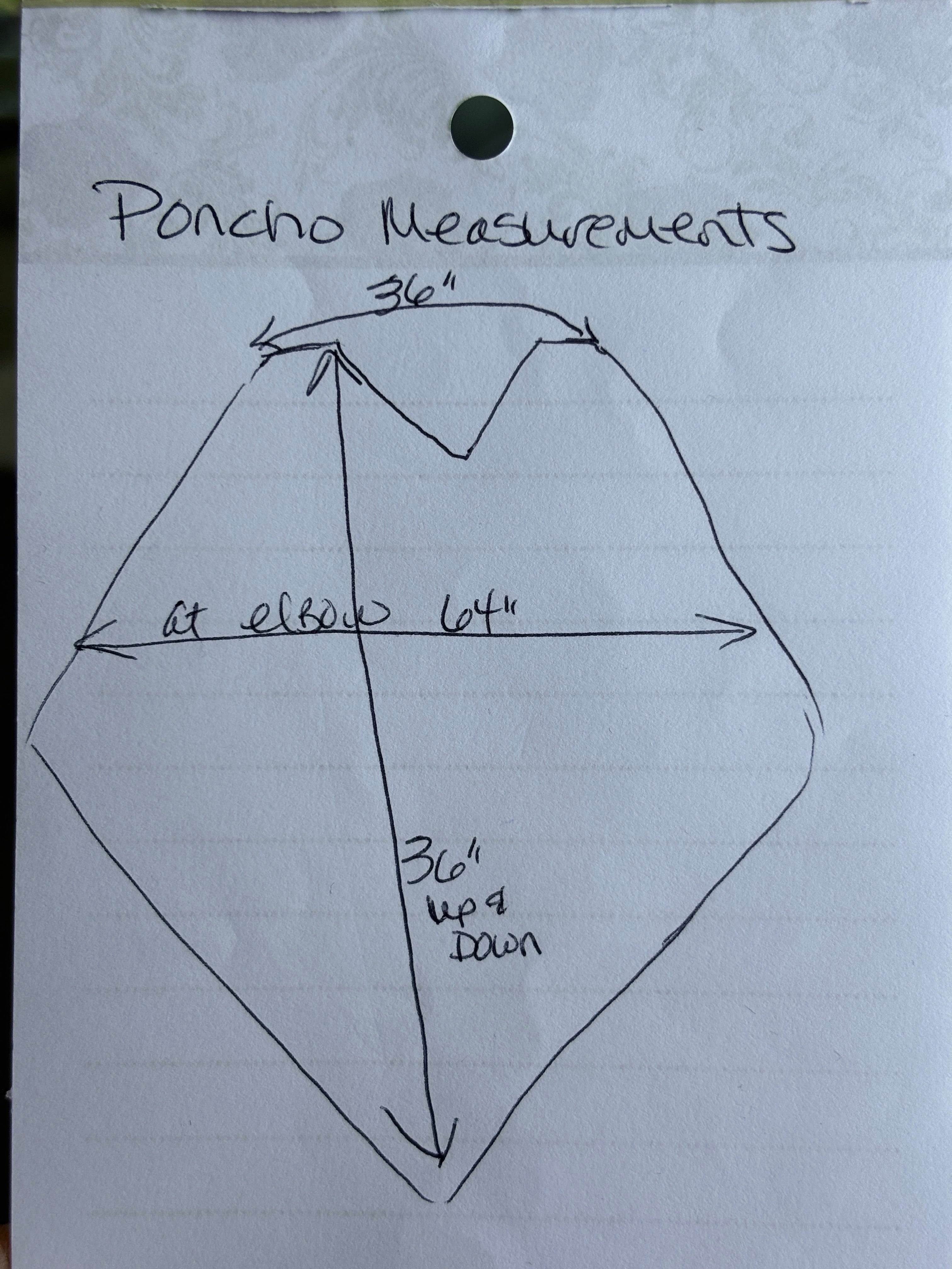 American Woman Poncho, Up-cycled Denim