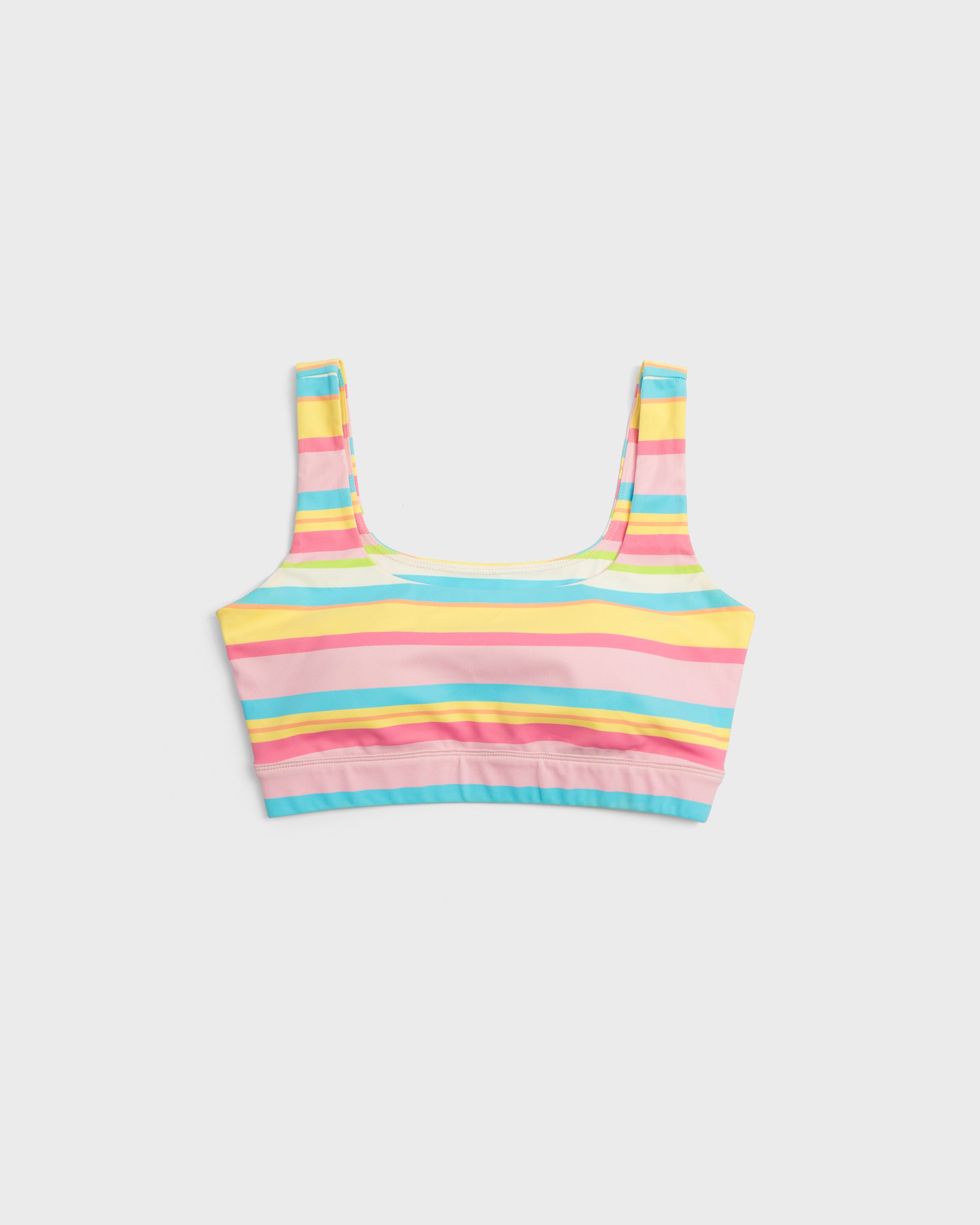 Fancy Flexion Bra - South Beach Stripe
