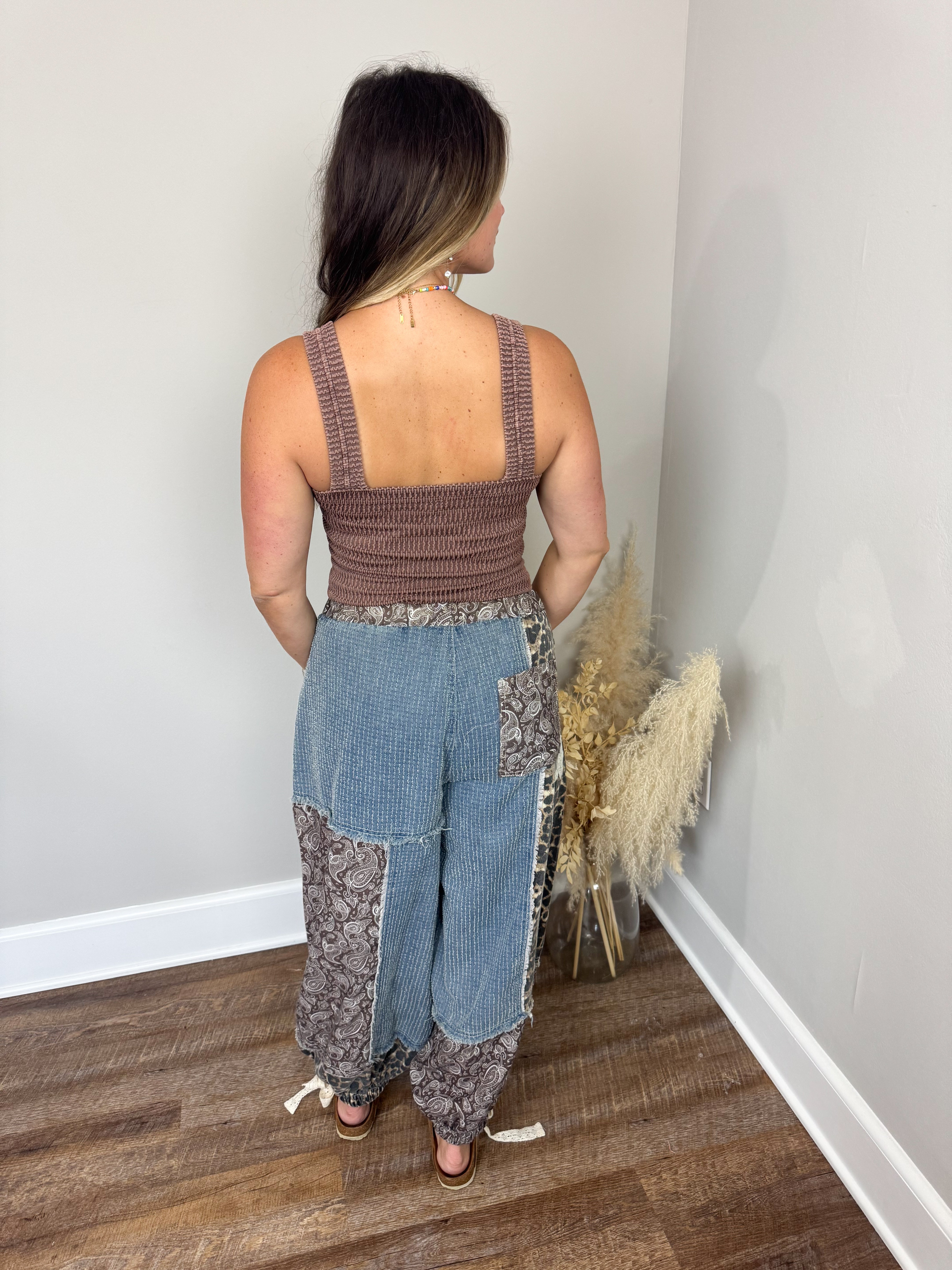 Everything Nice Contrast Pants | Blue