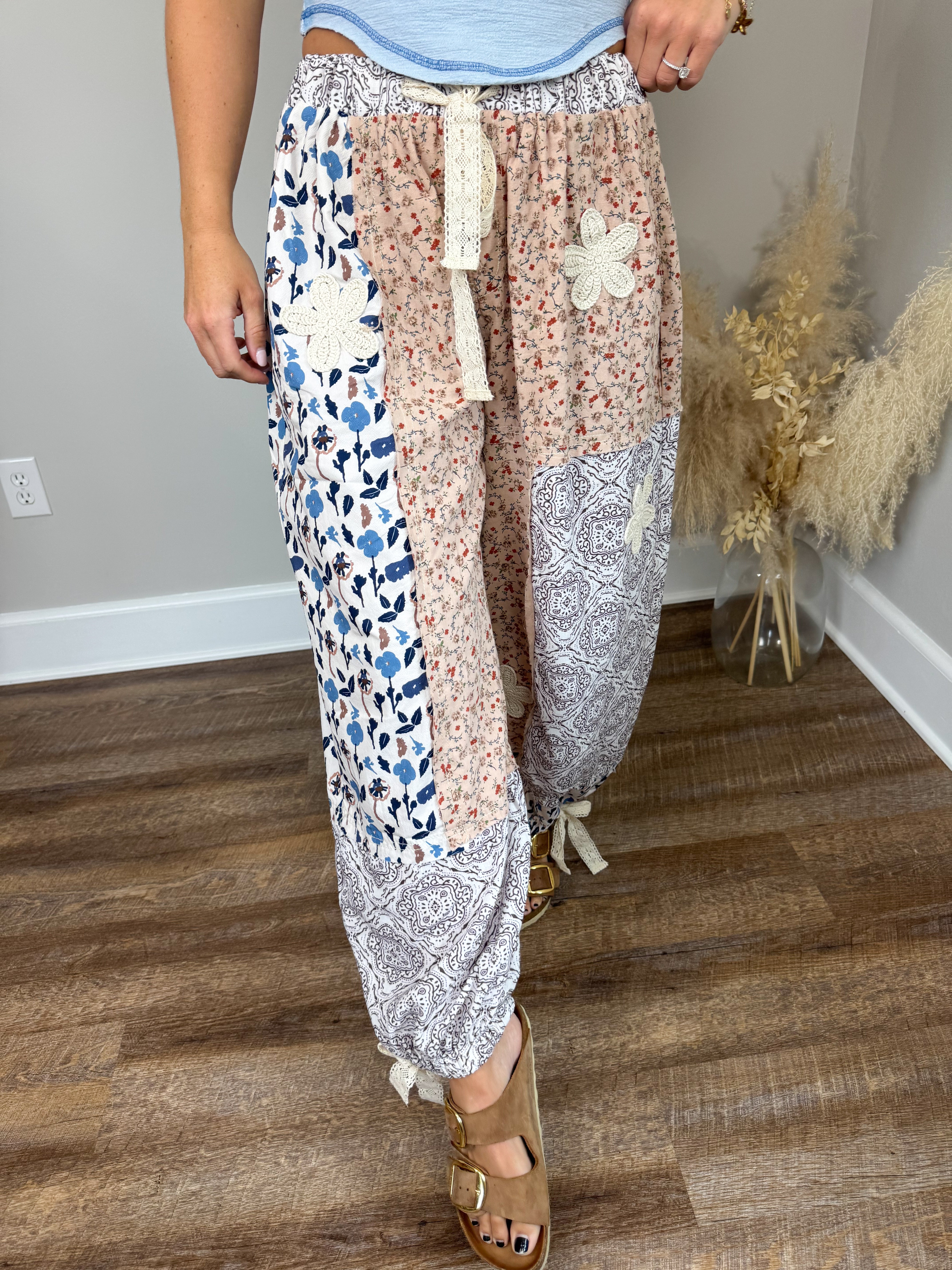 Everything Nice Contrast Pants | Pink