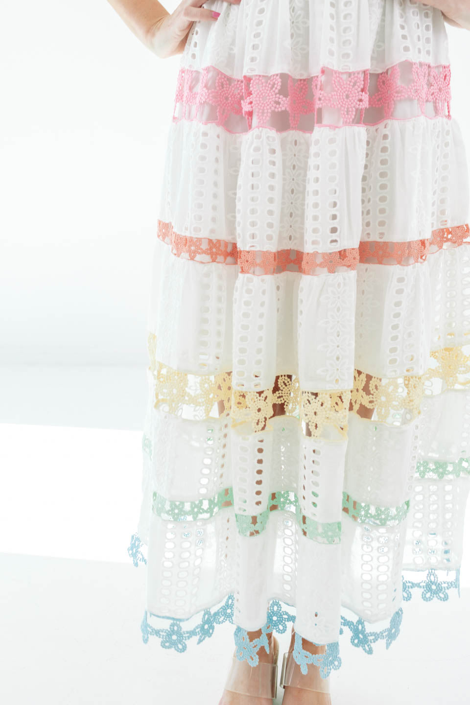 Day By Day Midi Dress - White