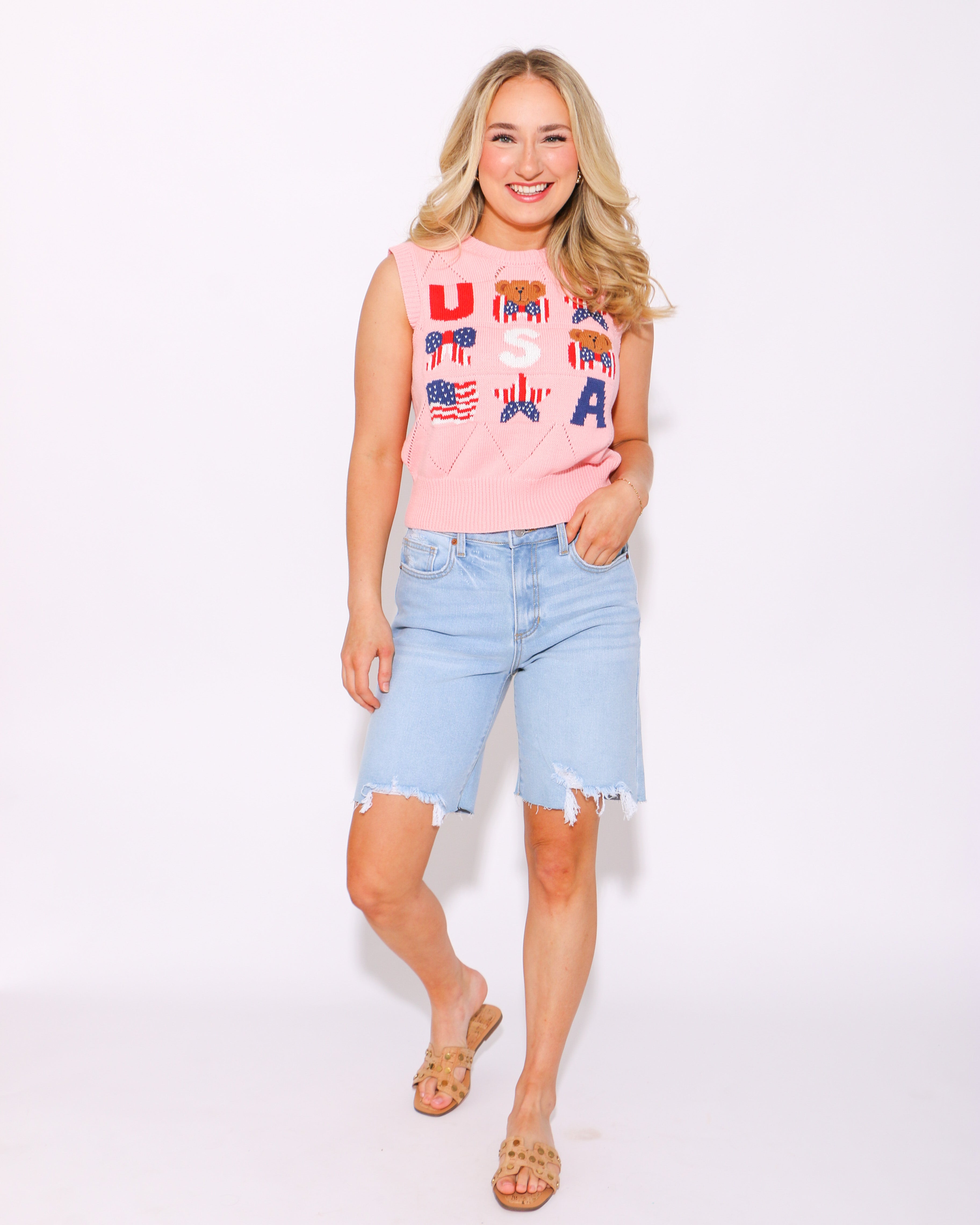 The American Bear Knitted Top