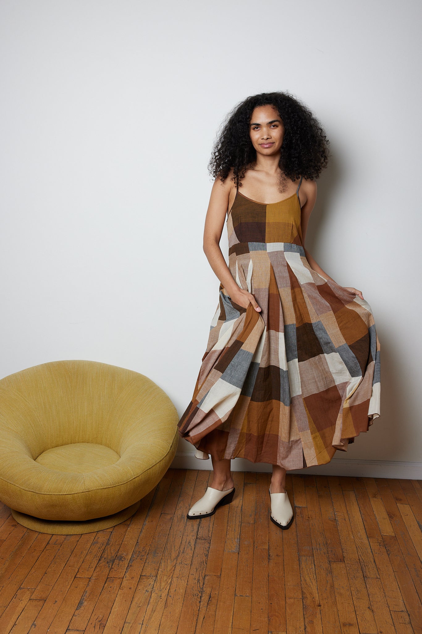 GOA SLIP MAX DRESS | MARNI CHEX