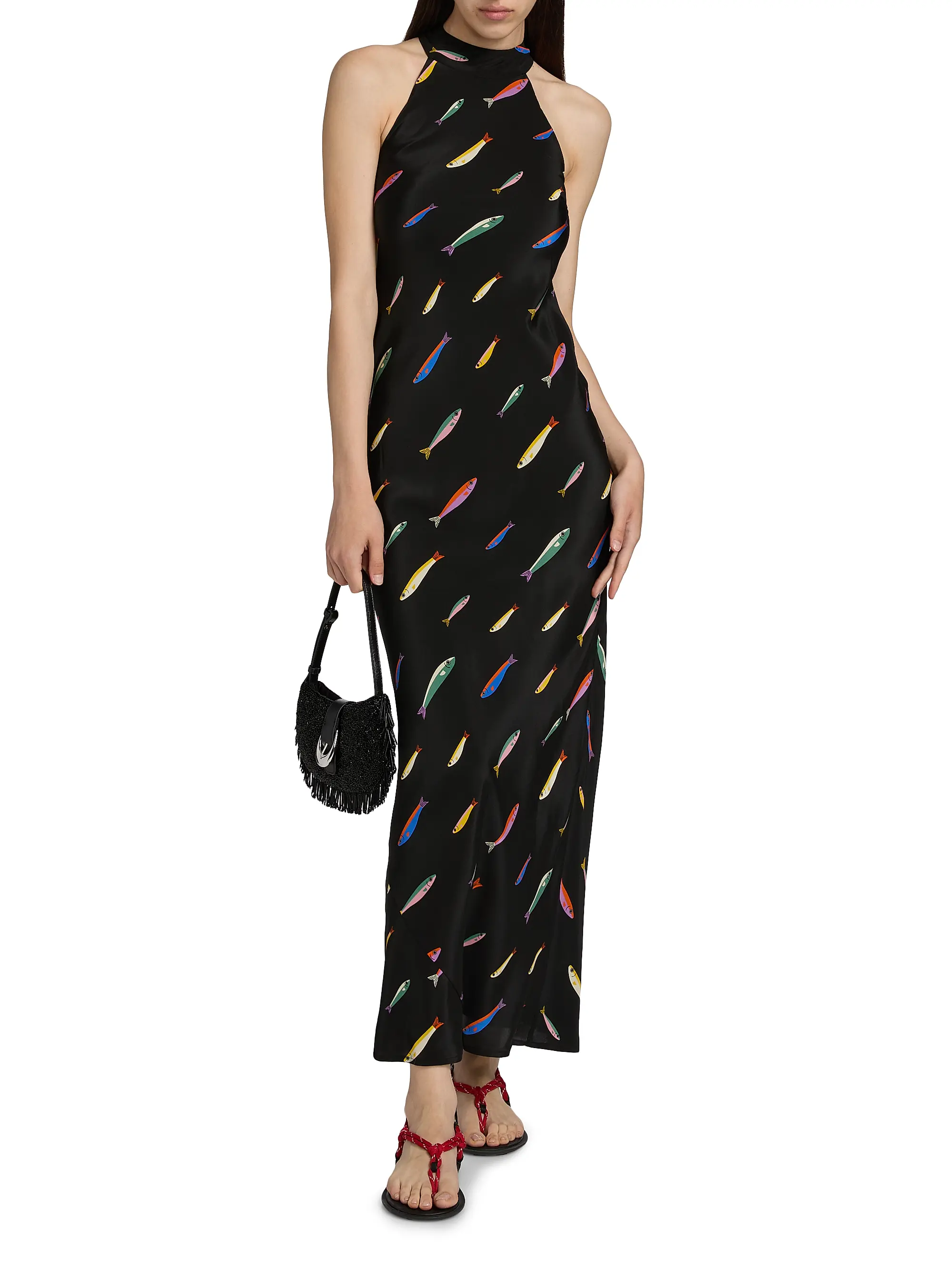 Winnie Silk Maxi Dress