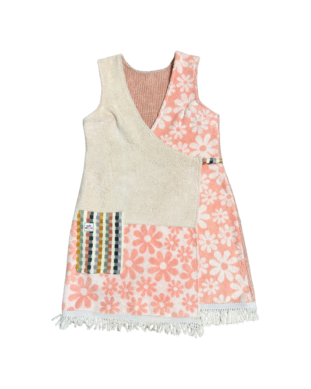 Hibiscus Wrap Towel Dress