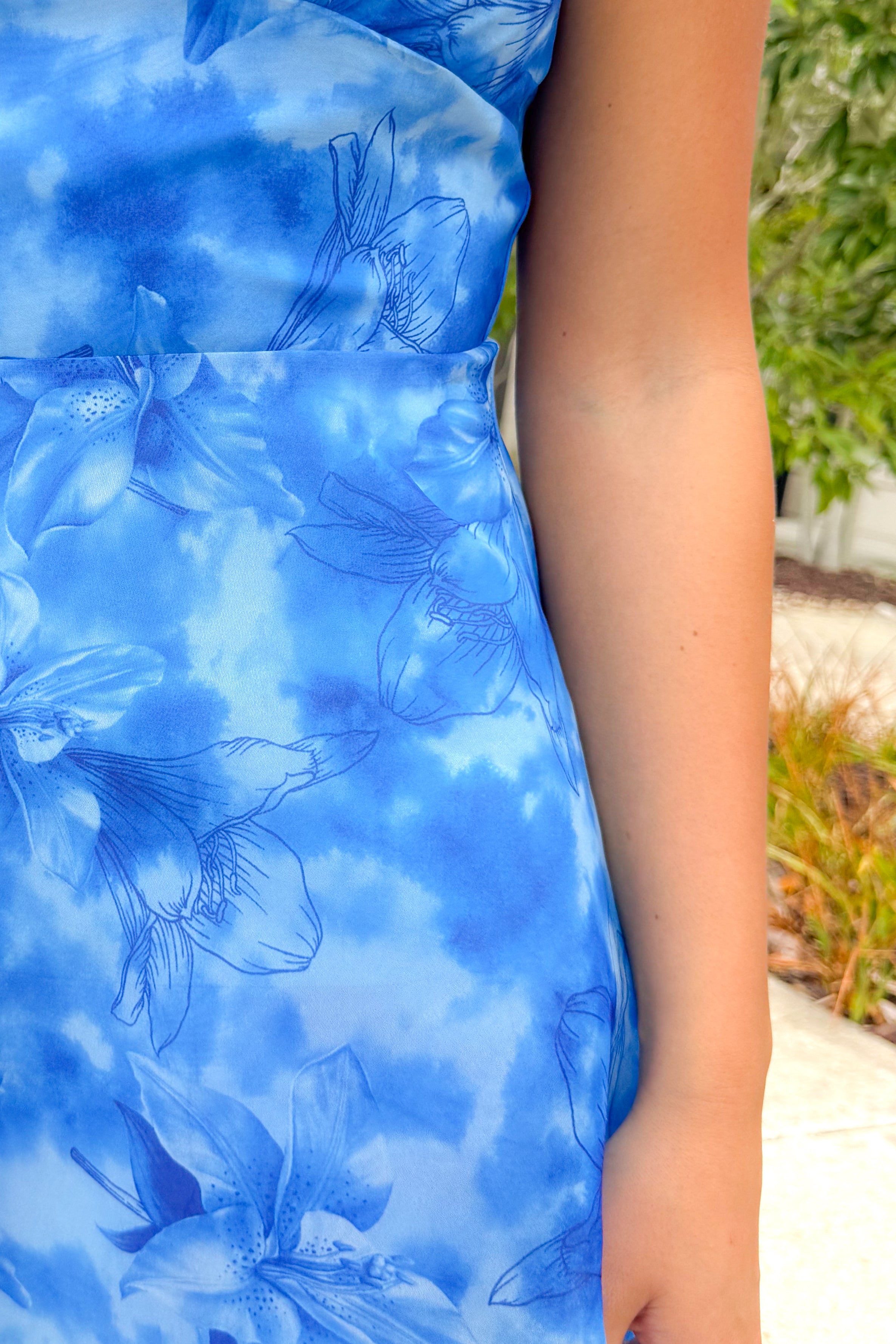 Spring Romance Floral Tiered Maxi Dress