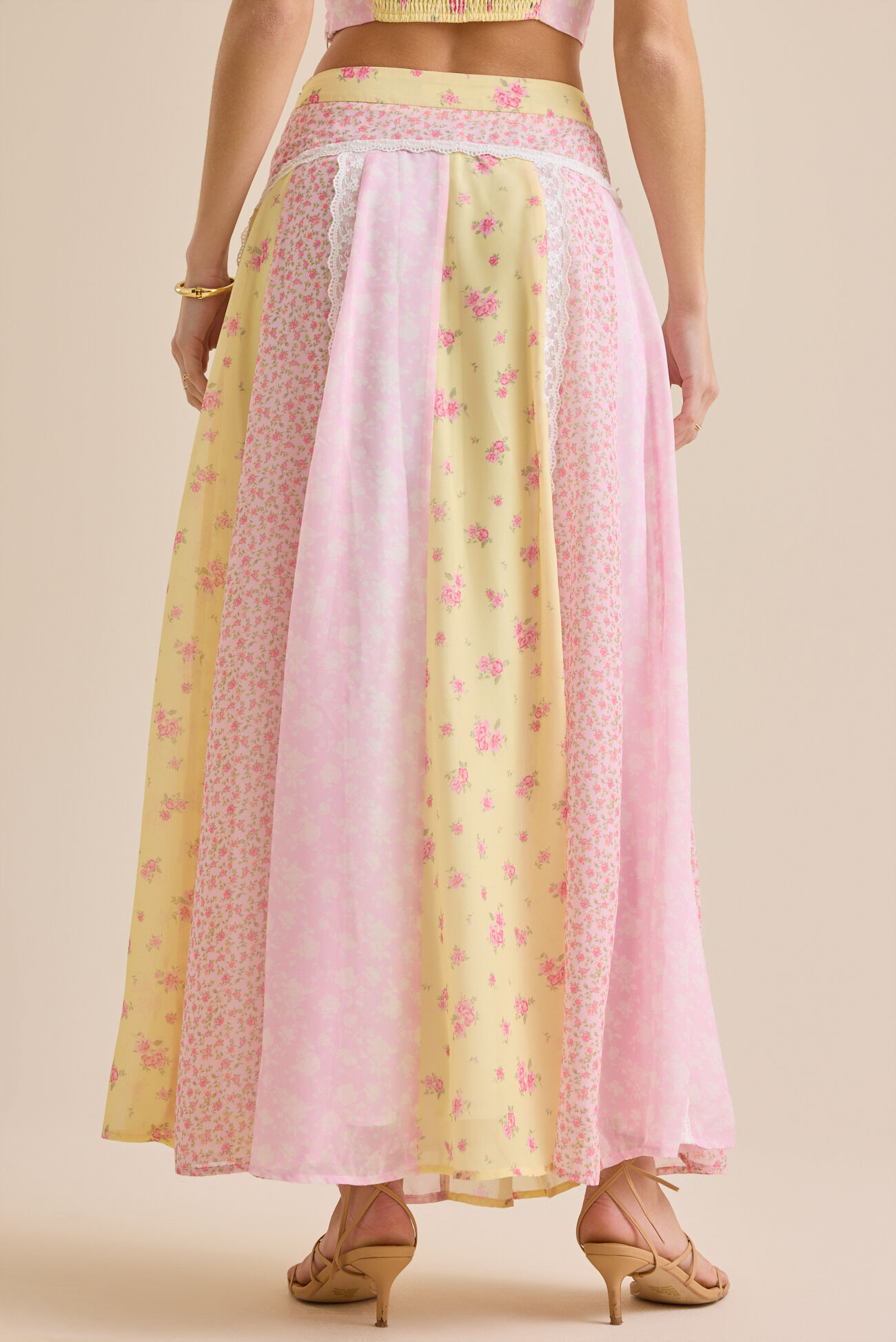 Buttercup Floral Maxi Skirt in Franklin, TN