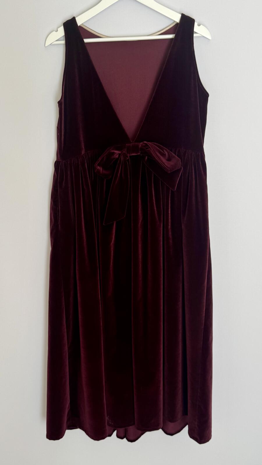 Ines maxi dress Burgundy