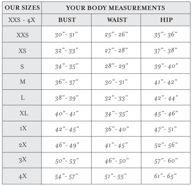 measurement guide