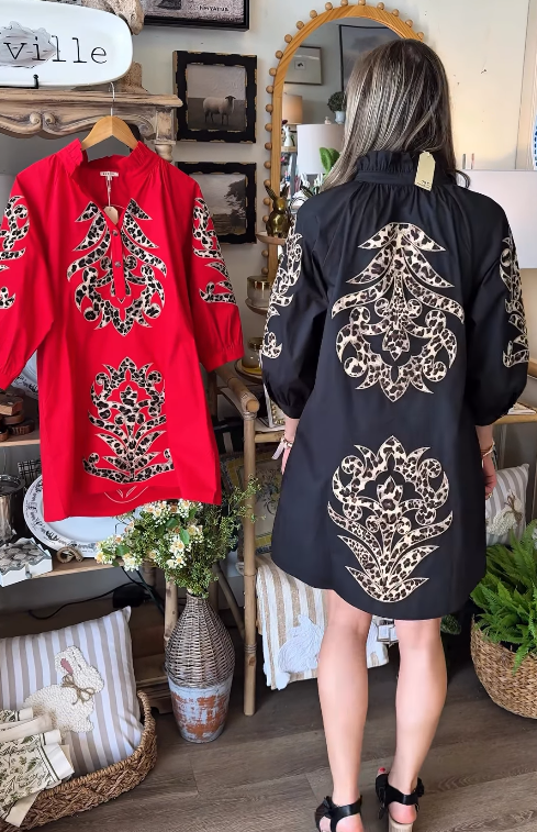 Leopard In Love Dress