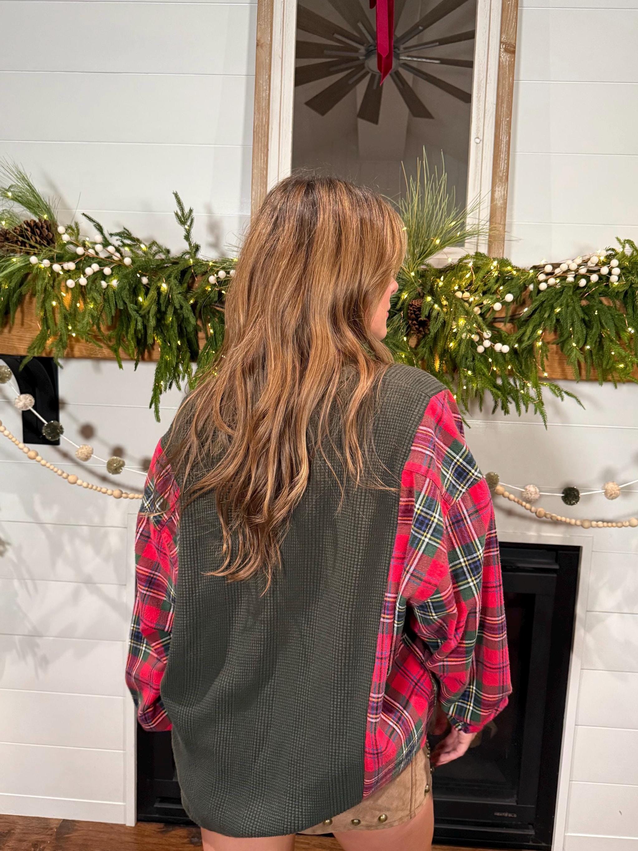 The Artisan Flannel Sleeve Shirt-Jacket