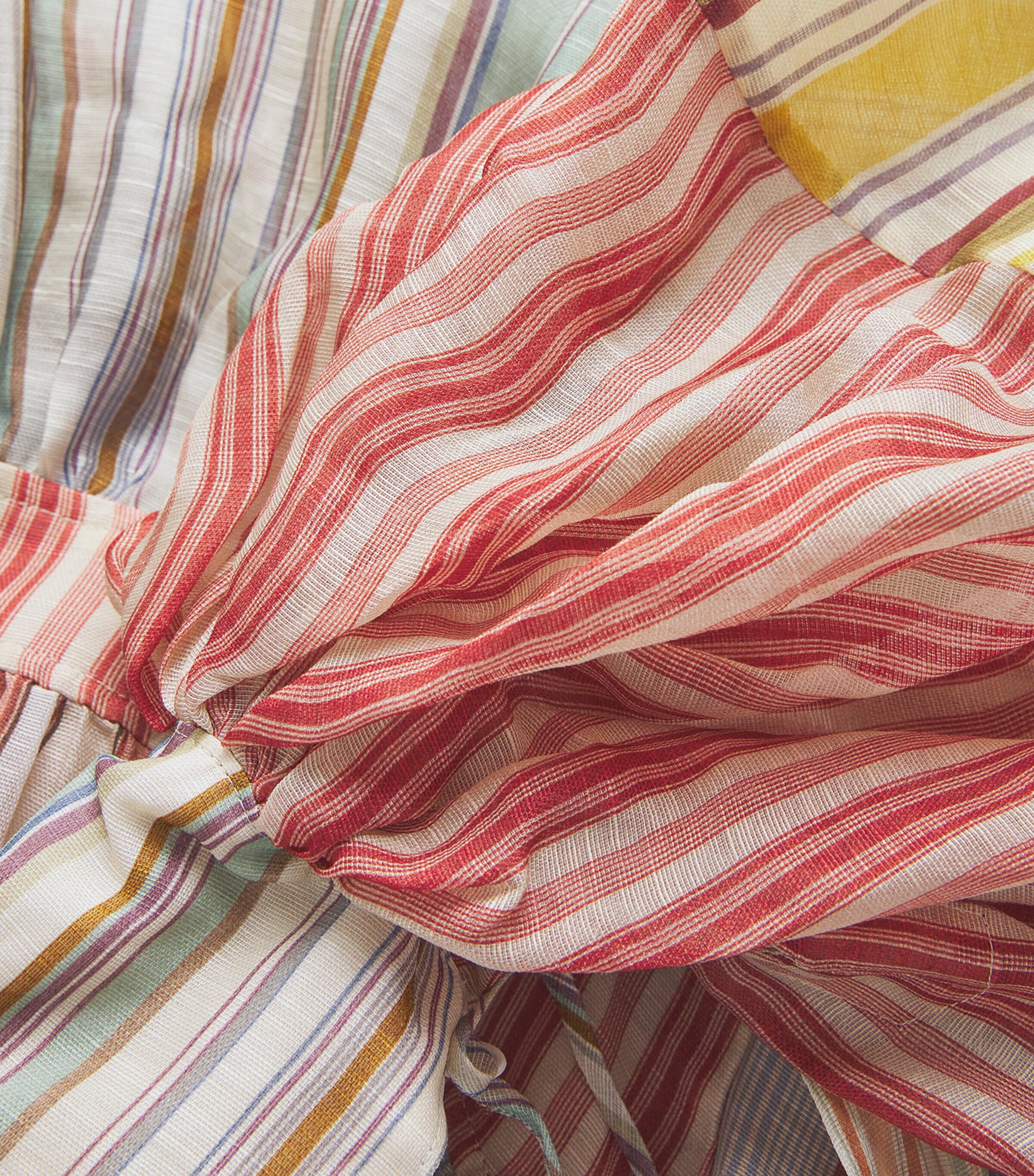 Striped Rebellion Midi Dress