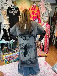 Queen Bee High-Low Black