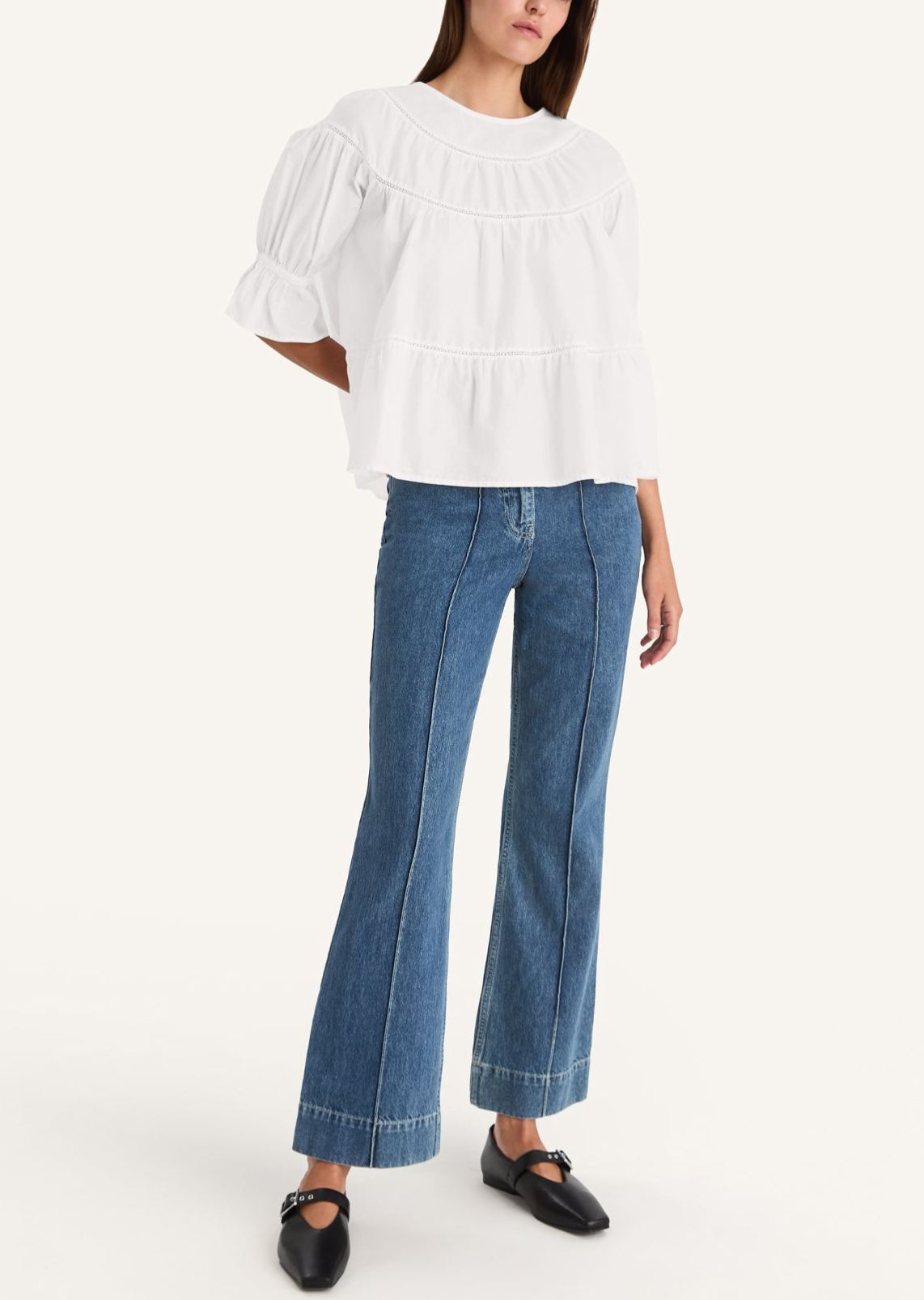 Beacon Jean in Mid-Blue Wash