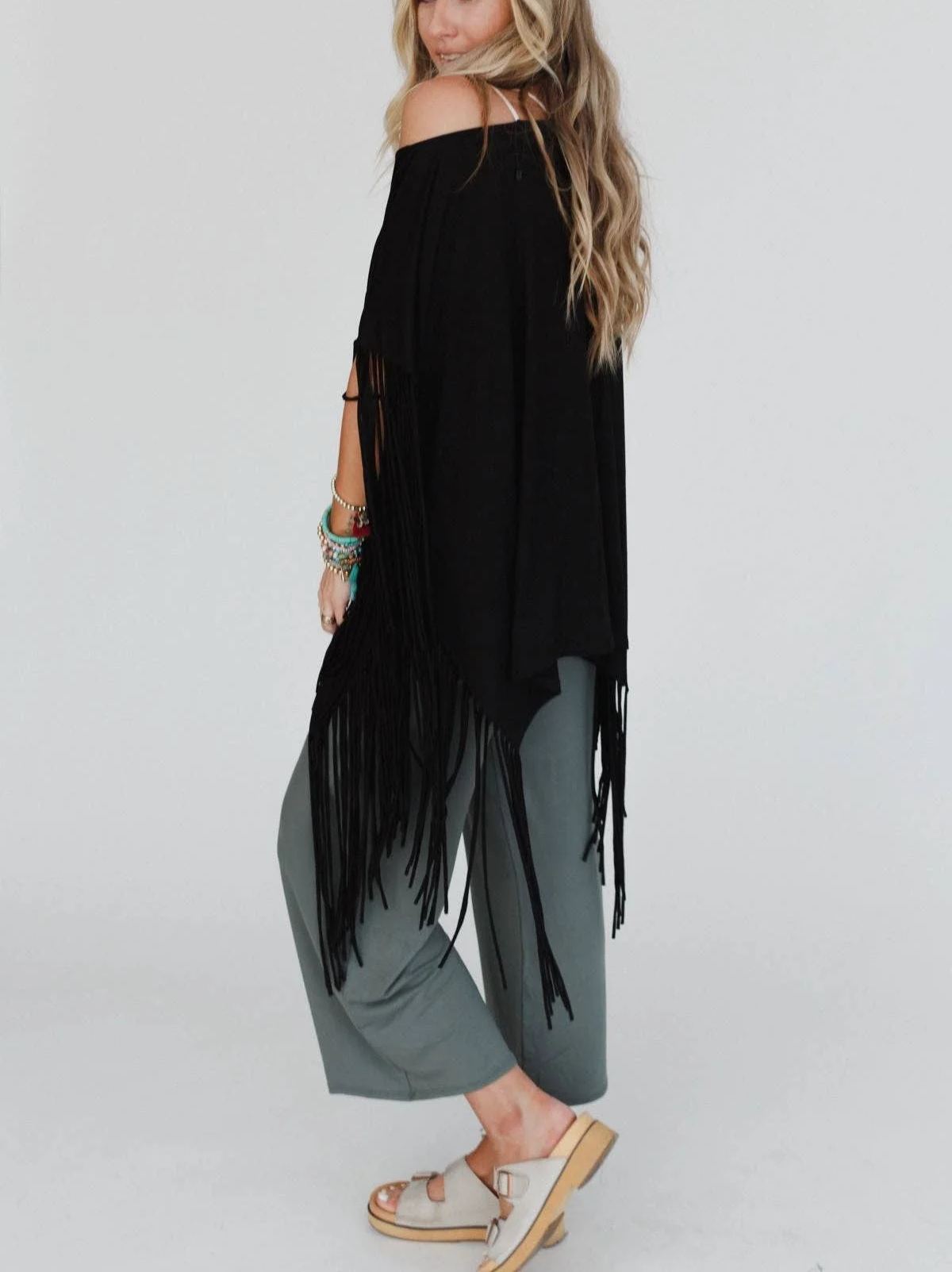 Showstopper Fringe Top
