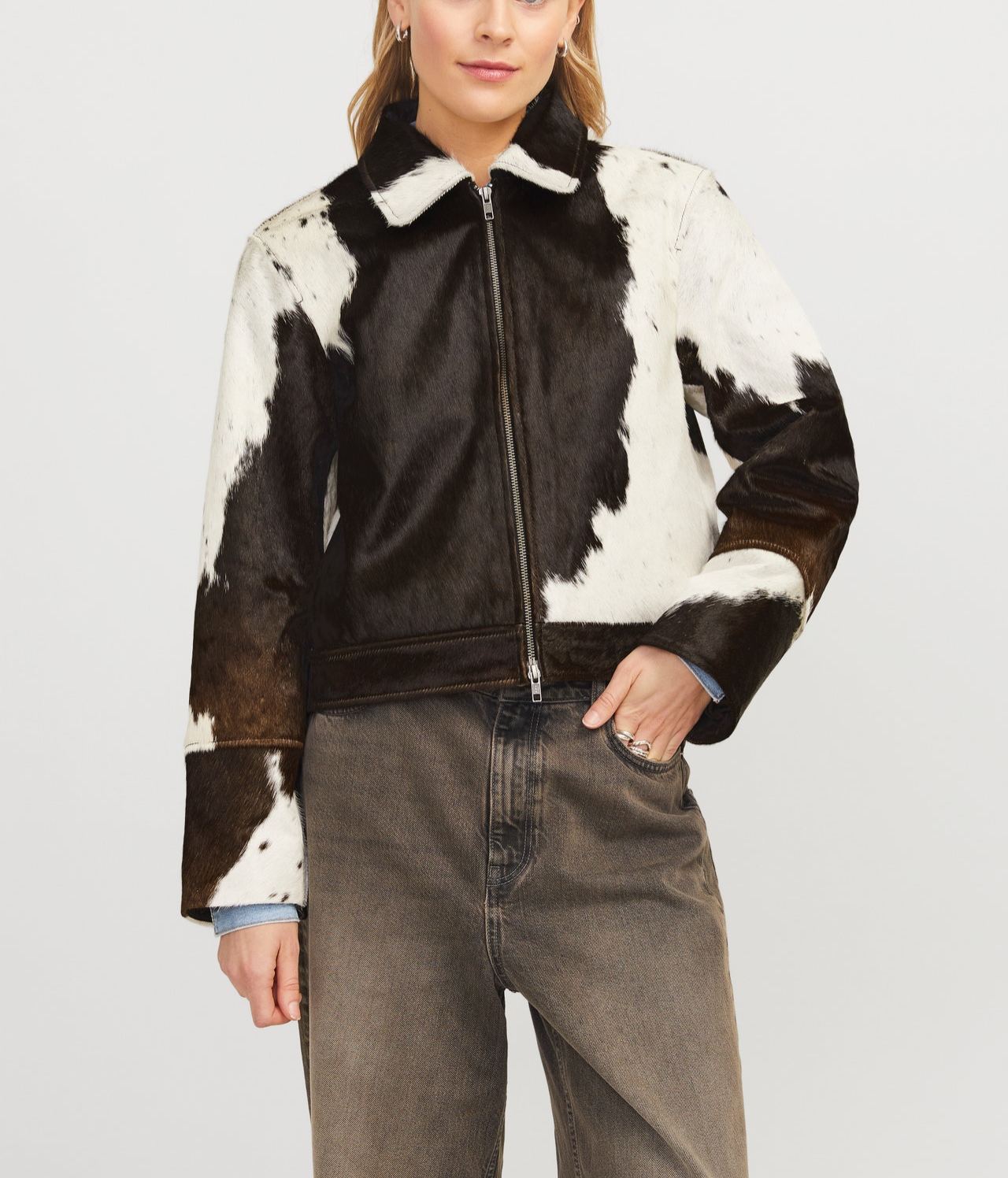 JXENYA Leather jacket