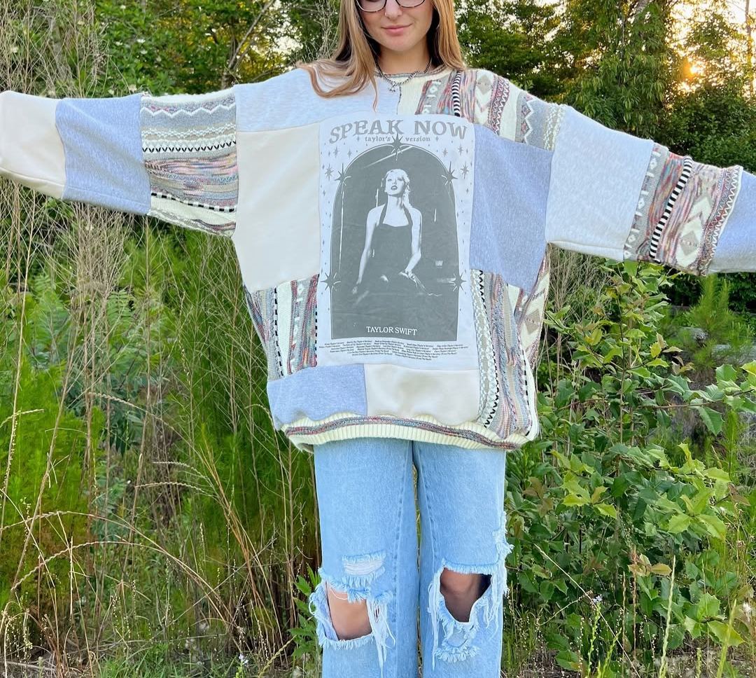 Patchwork sweatshirt