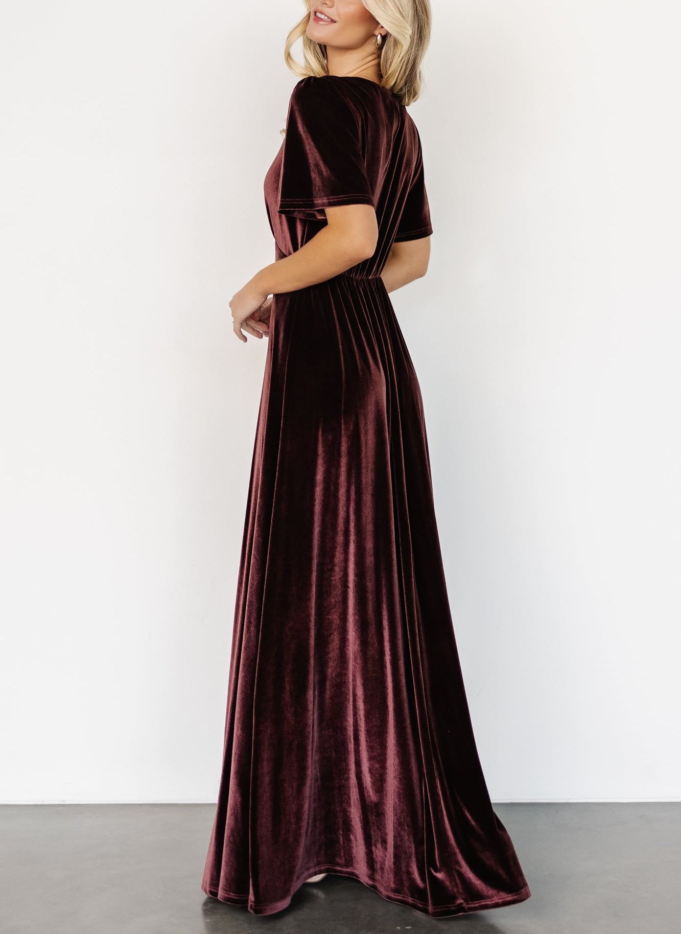 Vivian Velvet Maxi Dress | Clove