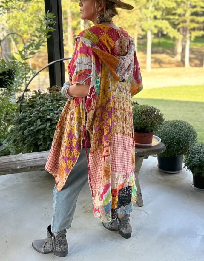 Kantha Sunrise Kimono JG-101
