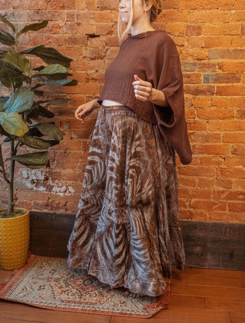 Boho Organic Bamboo Cotton Crop Tee