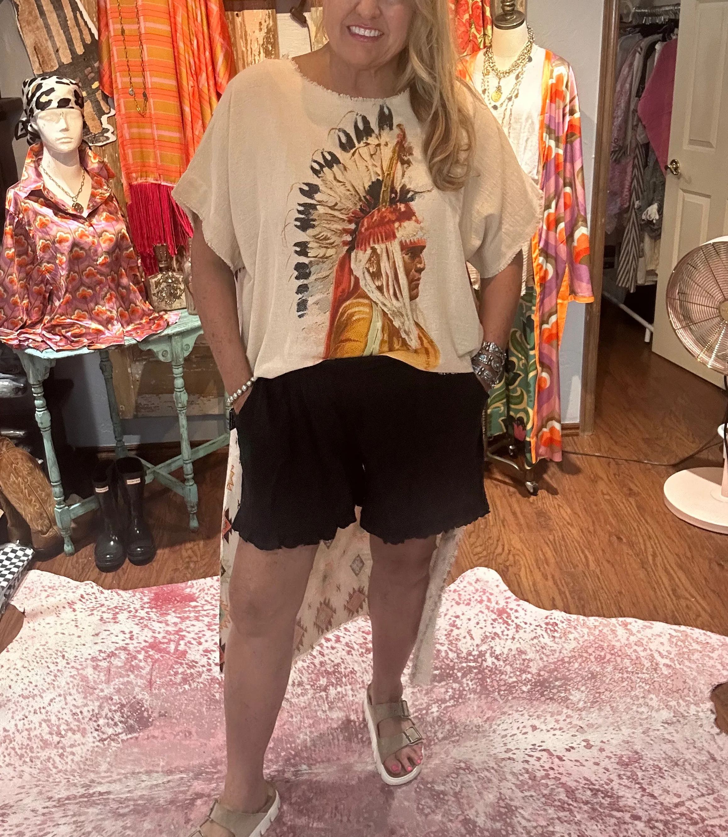 Chief & Aztec High Low Top