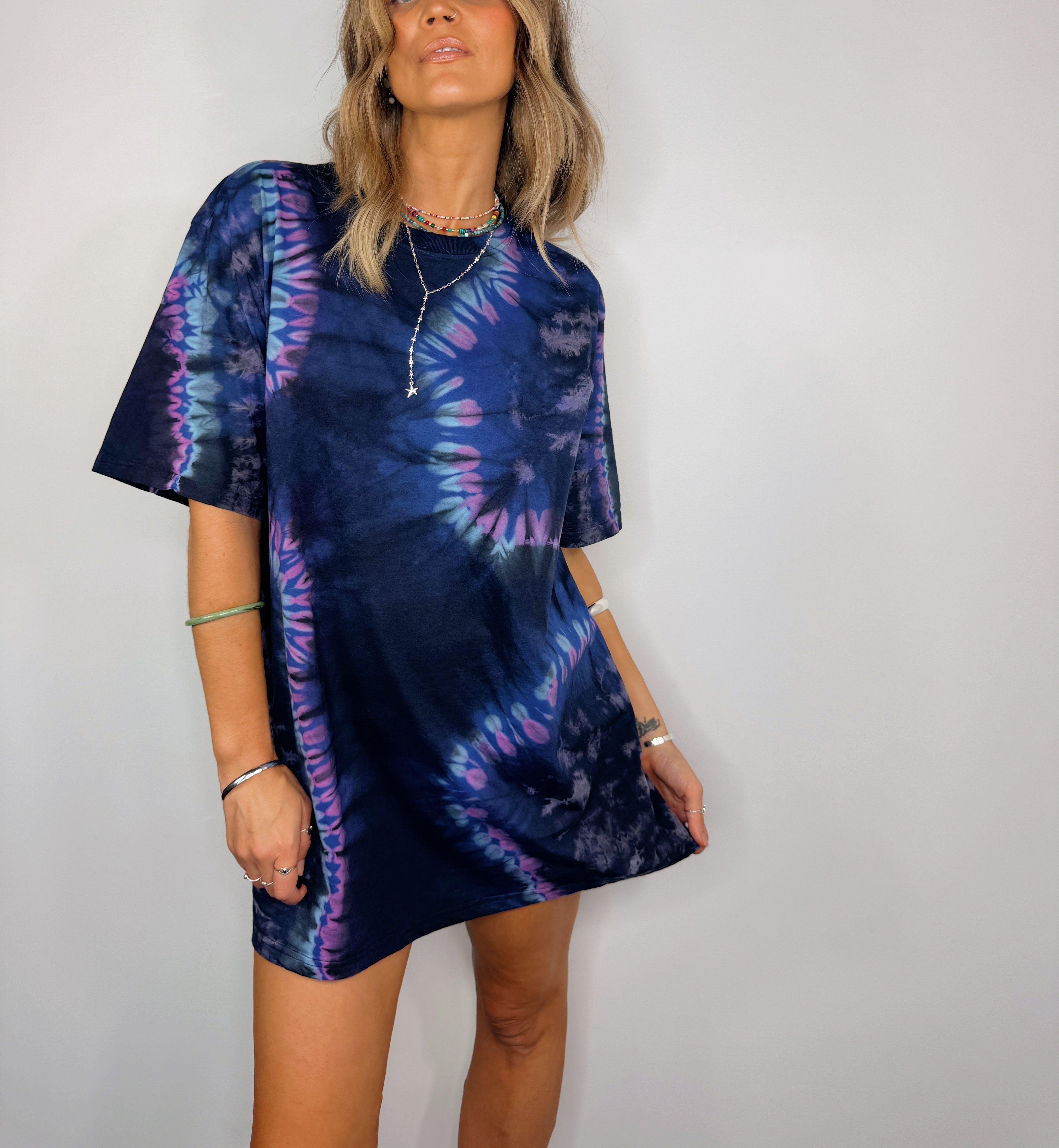 Tee Dress ~ Lunar Lava