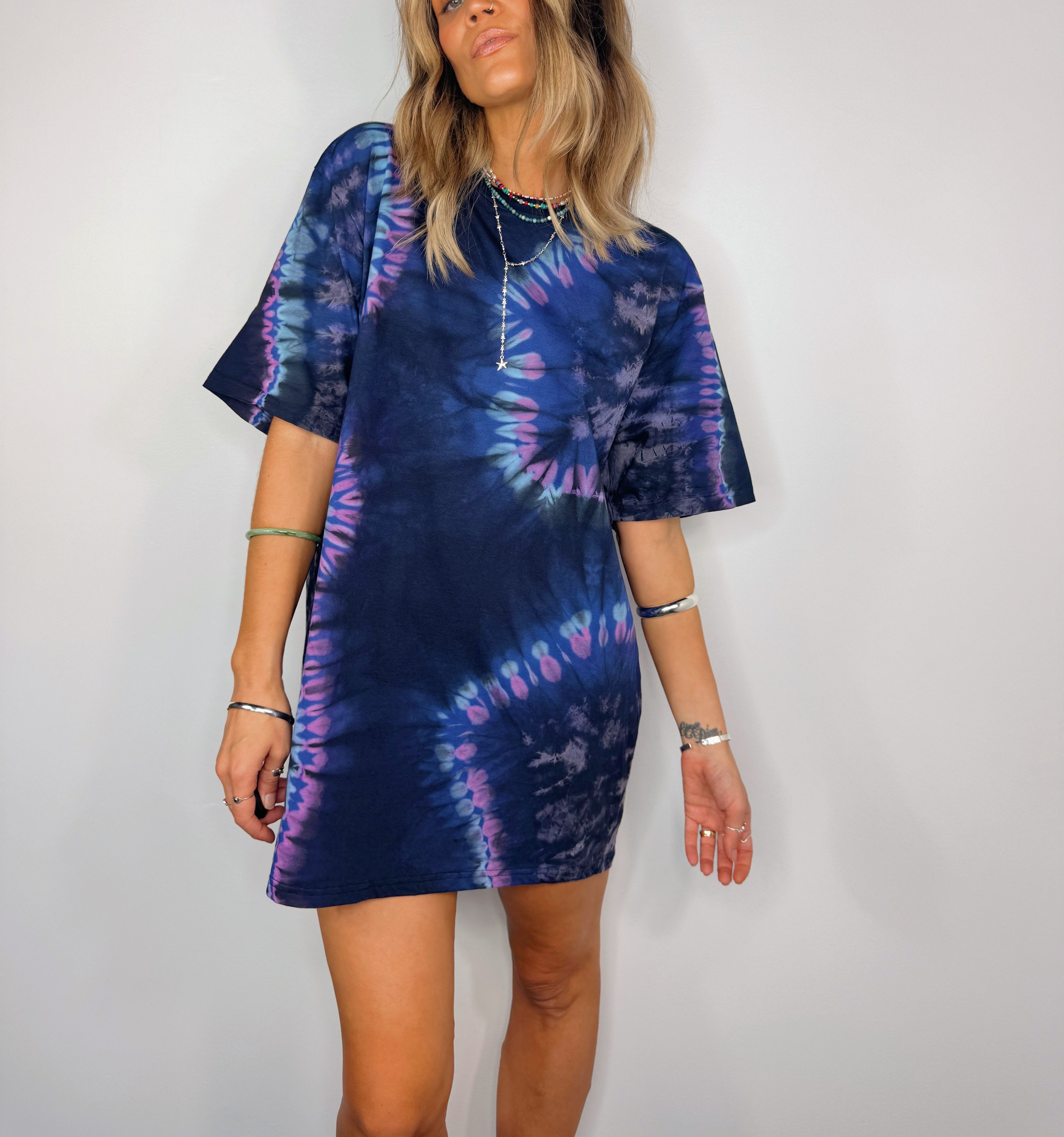 Tee Dress ~ Lunar Lava