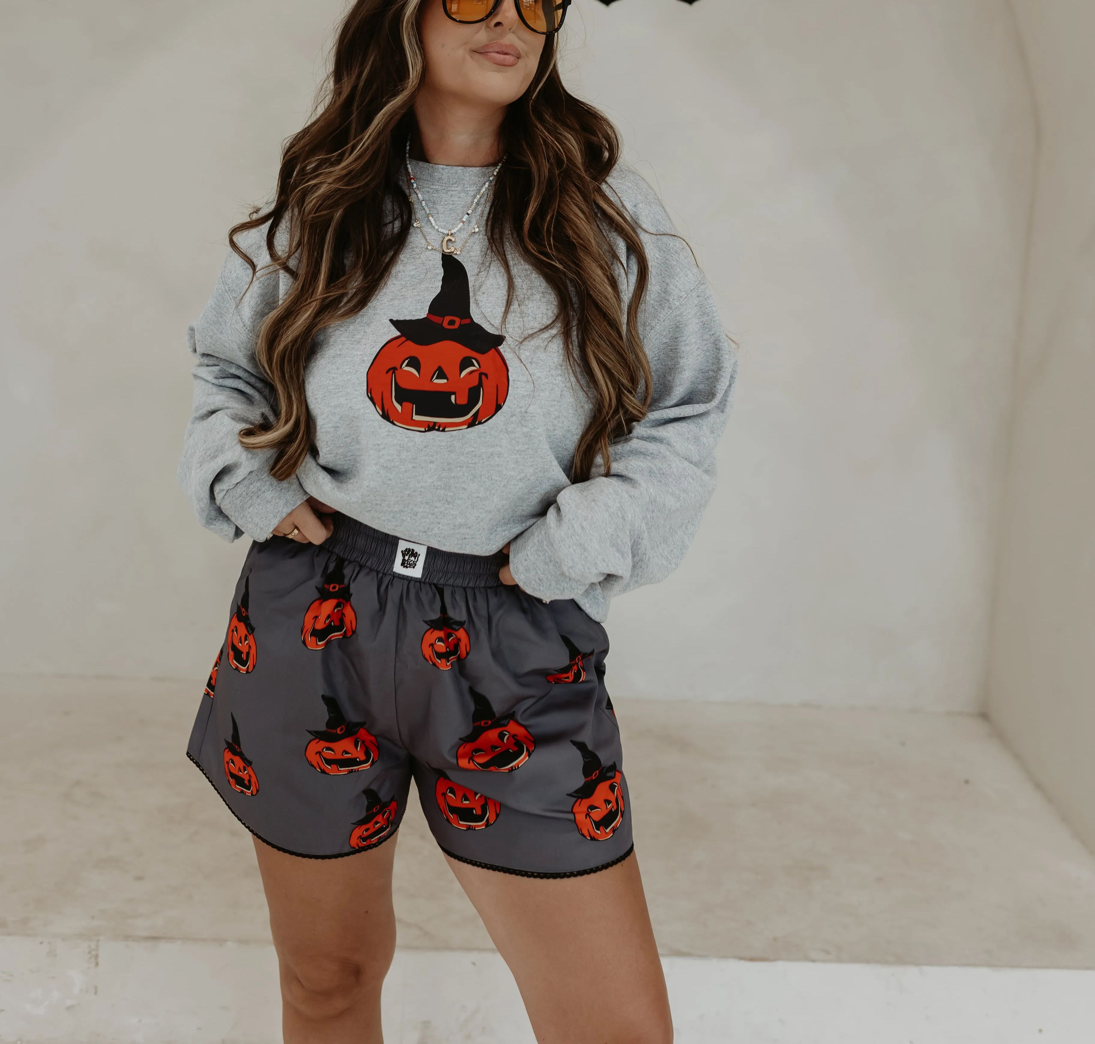 Pumpkin Witch Sweatshirt