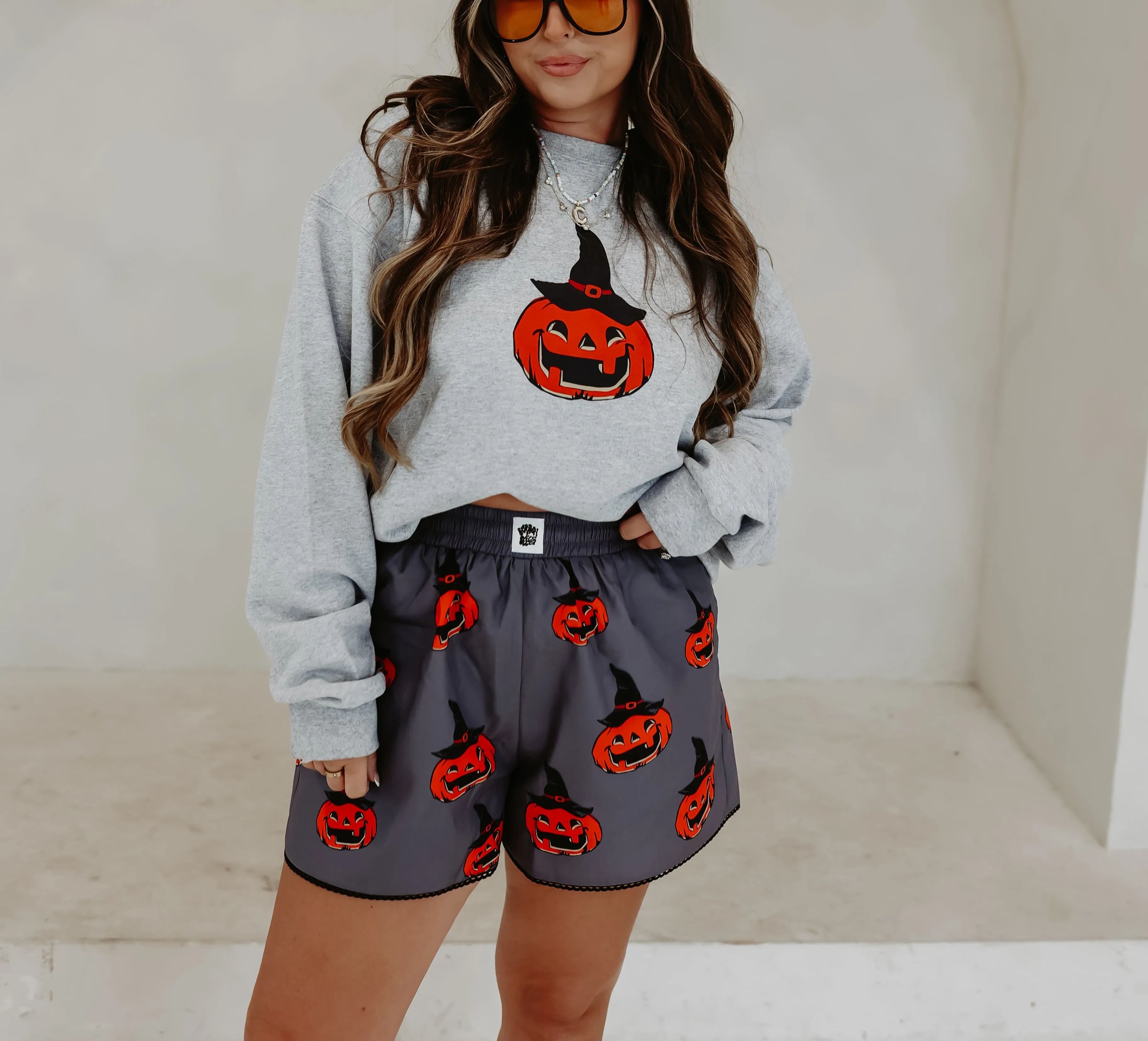 Pumpkin Witch Sweatshirt