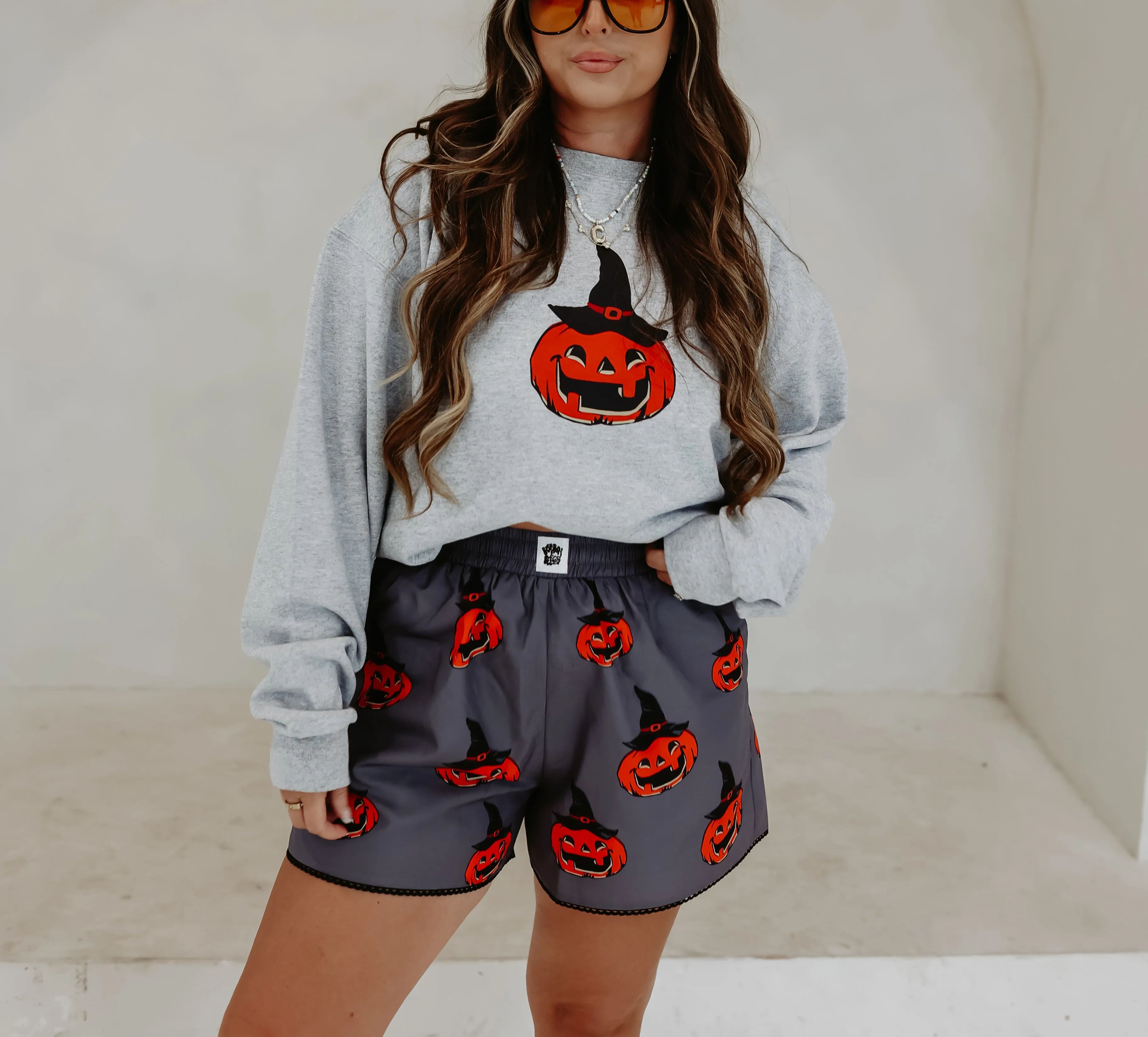 Pumpkin Witch Sweatshirt