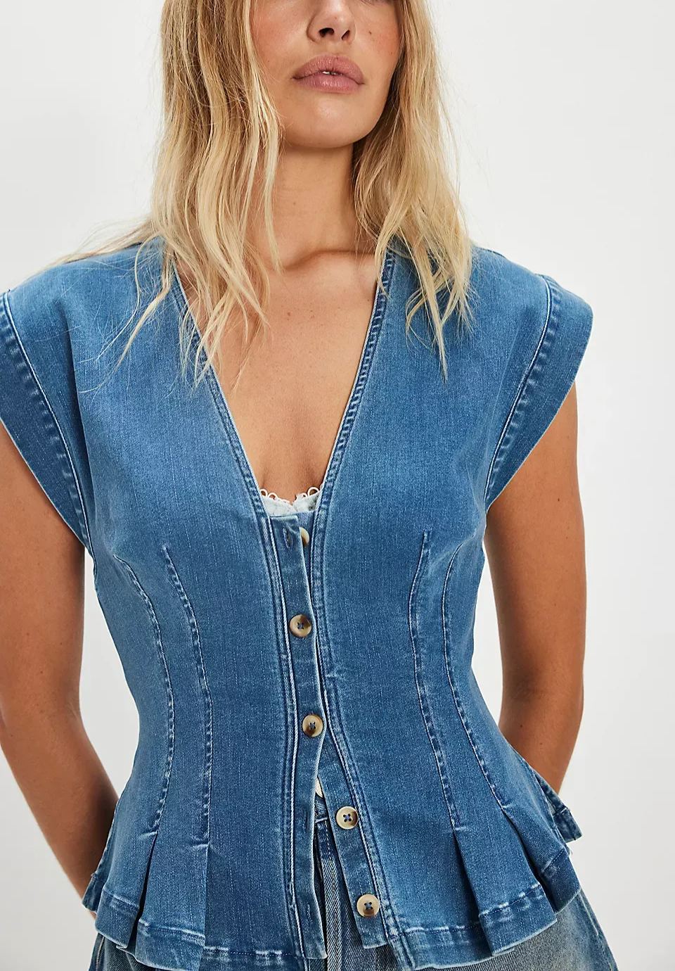 Dylan Denim Vest