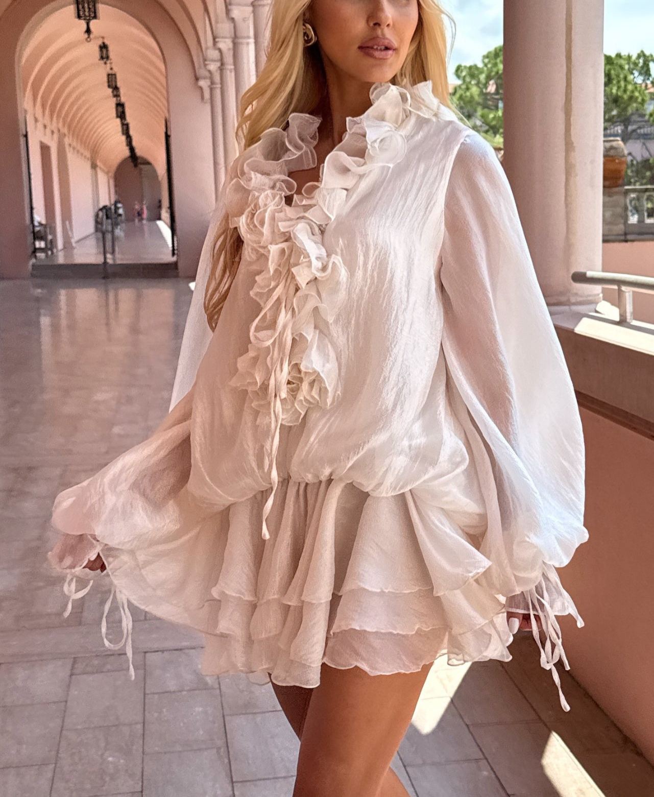 Ally Ruffle Dress