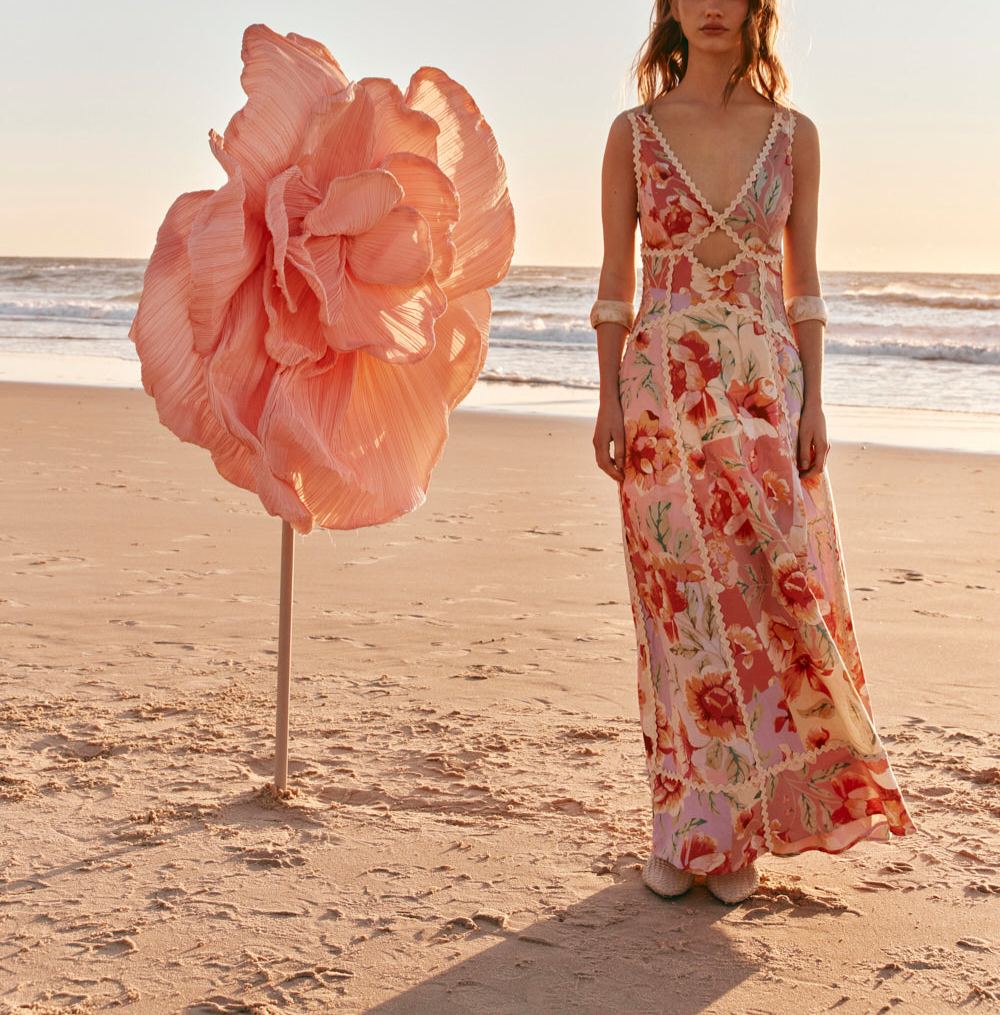 Evia Dress - Desert Rose