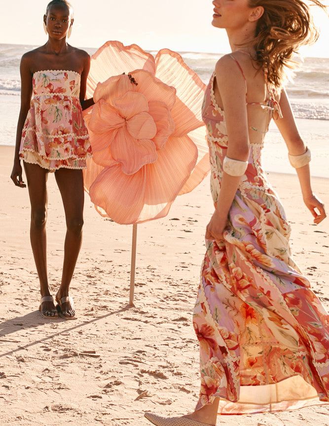 Evia Dress - Desert Rose