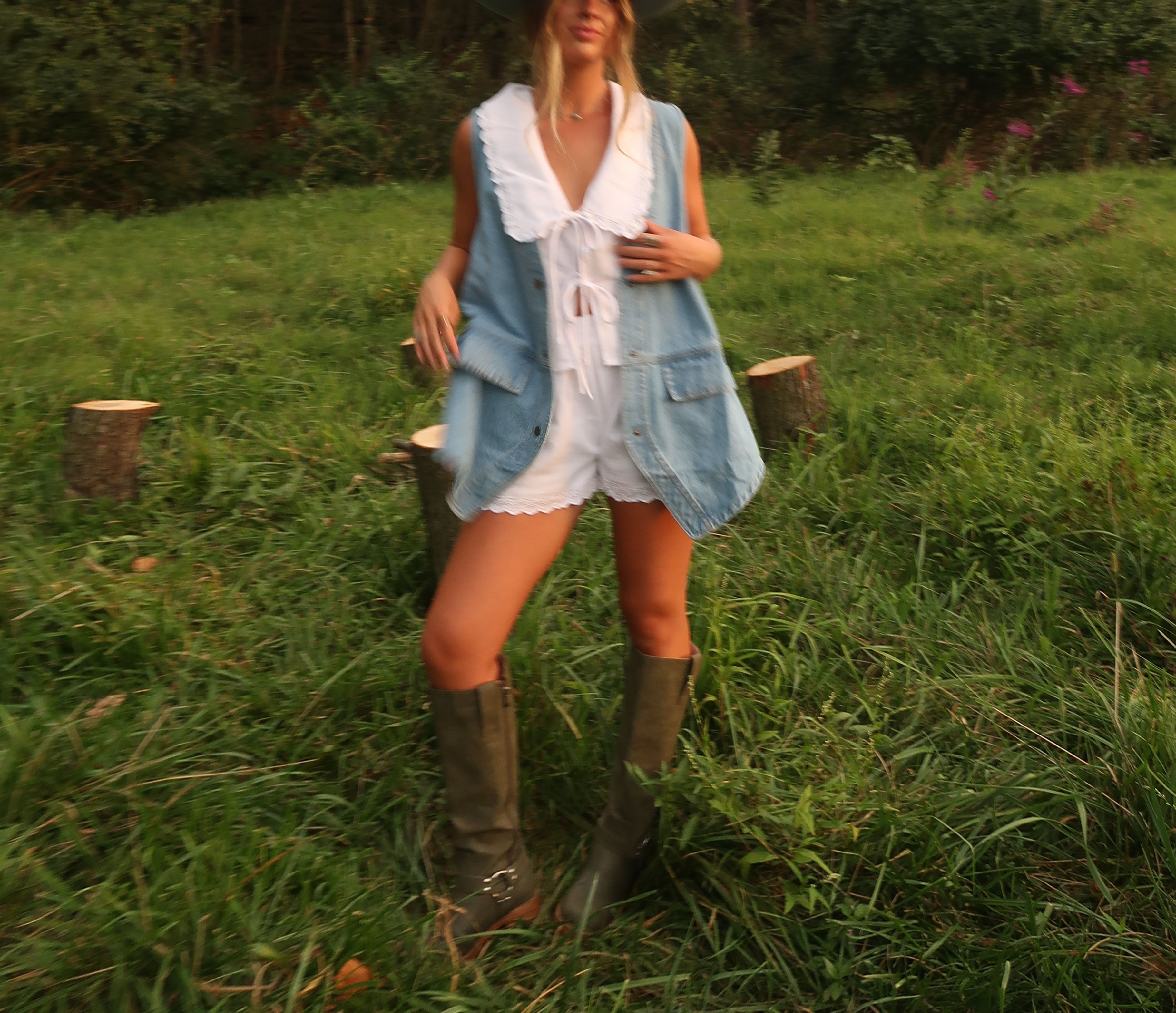 Blue Ridge Denim Vest