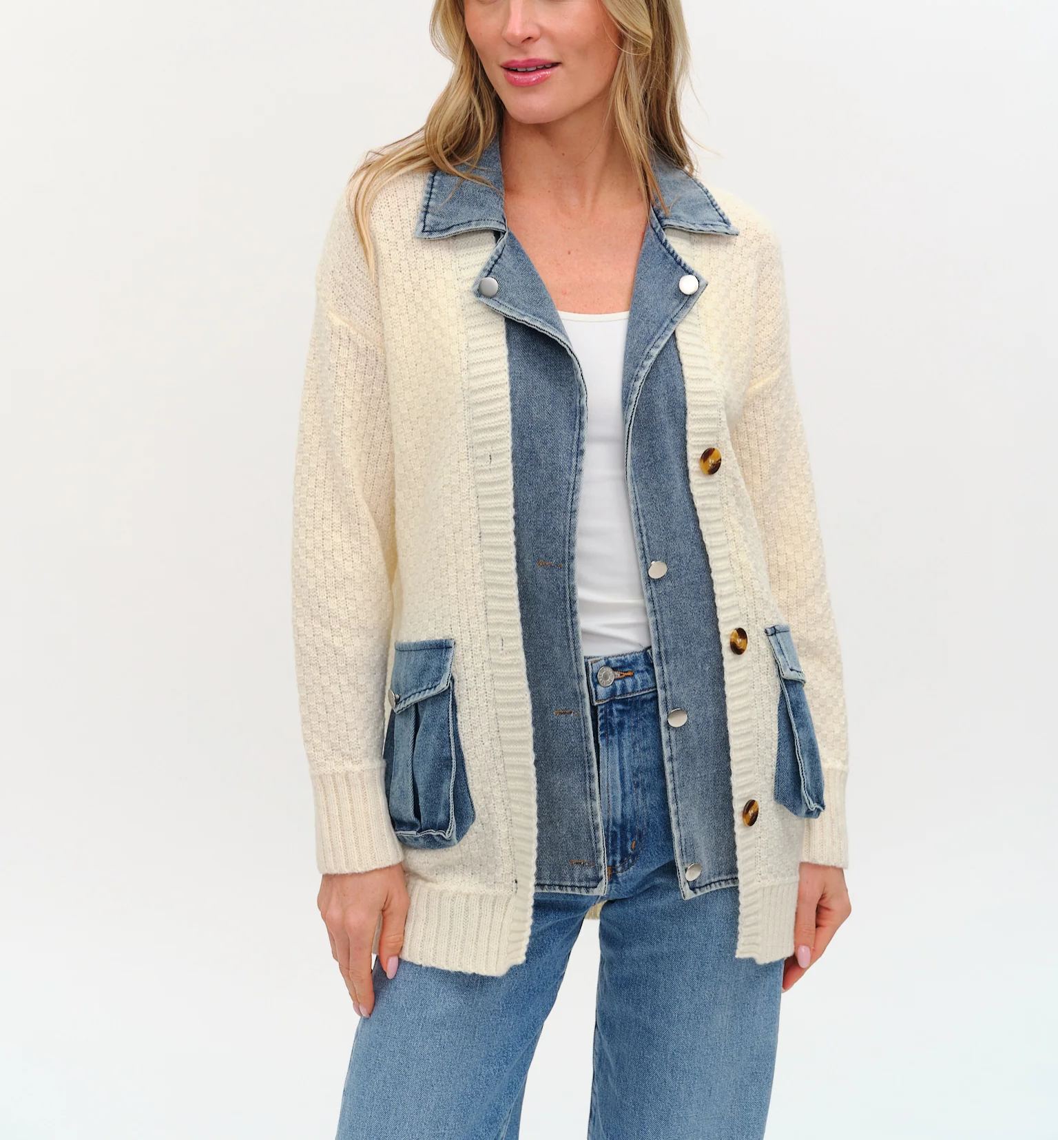 rachel cardigan [ivory]