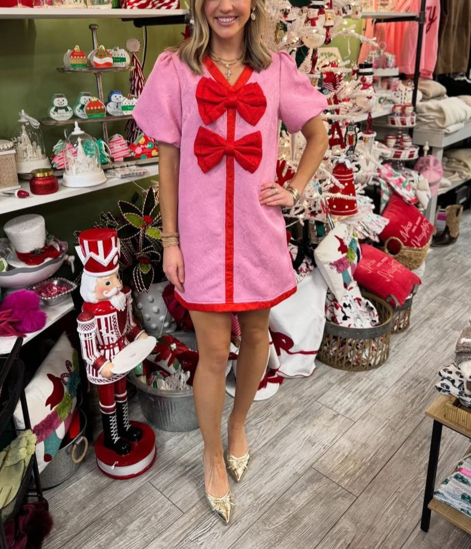 Pink Bow Dress