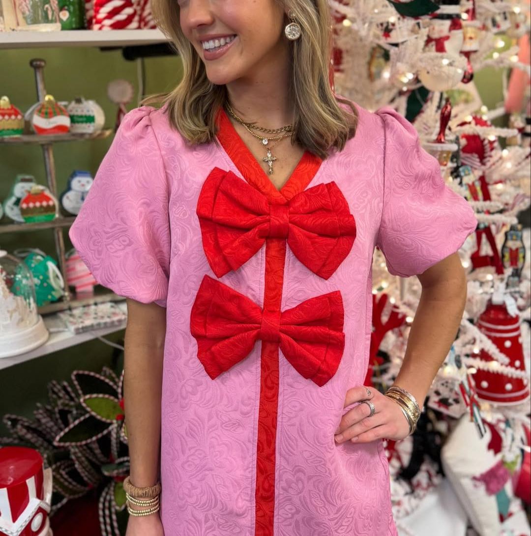 Pink Bow Dress