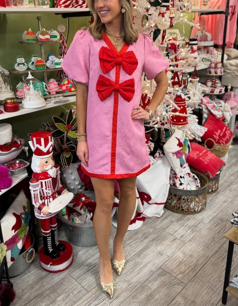 Pink Bow Dress