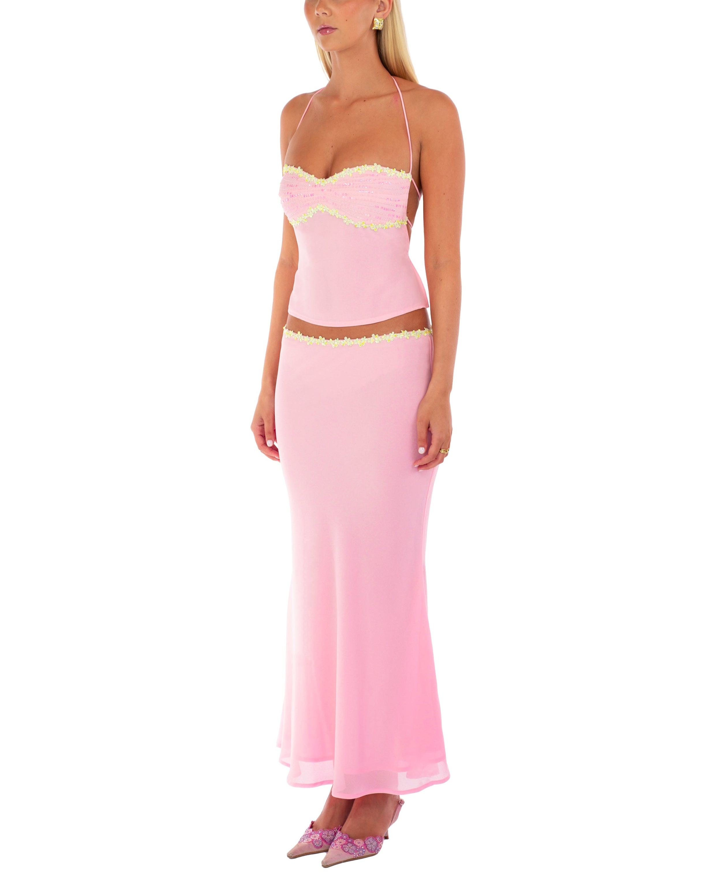 Jemima Midi Skirt | Lemonade