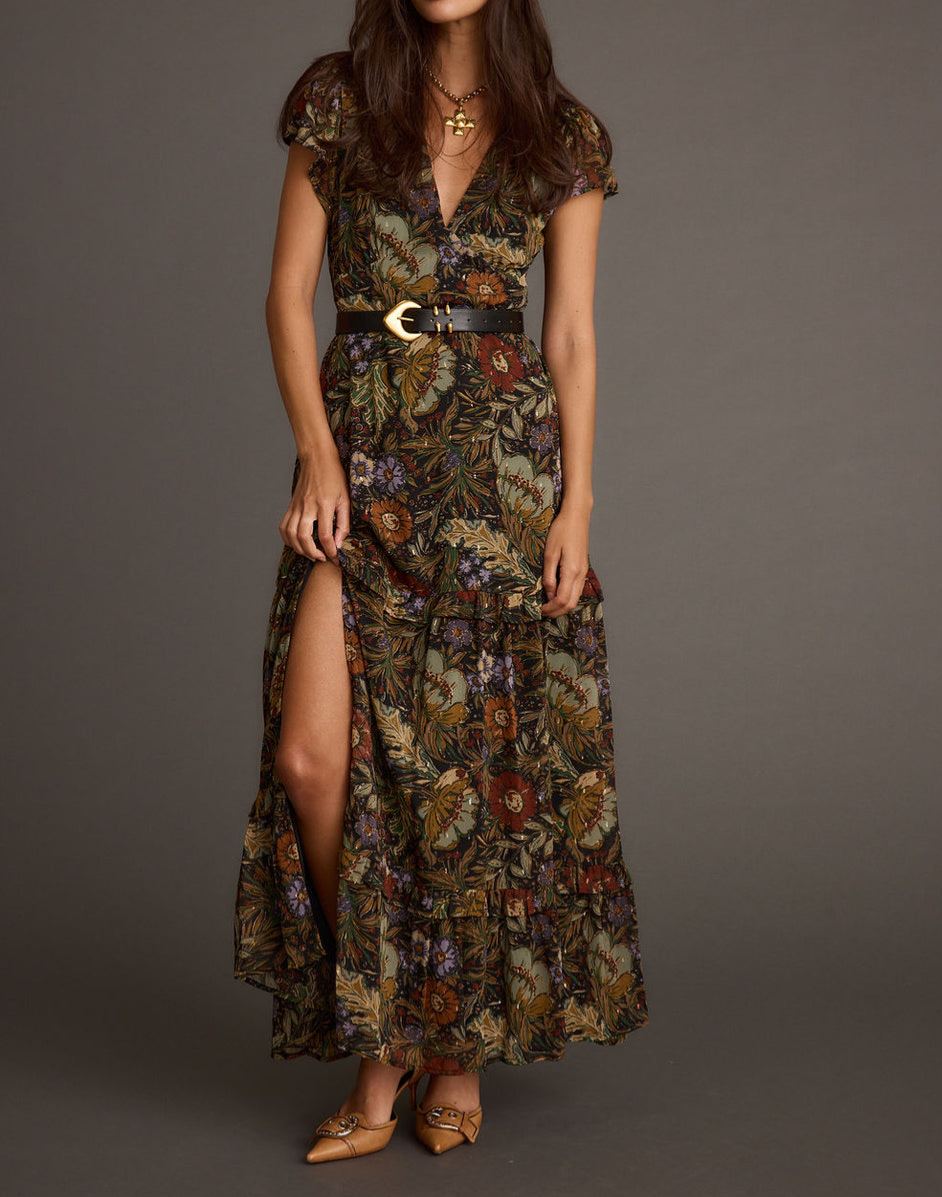 Sundance Floral Paisley Maxi Dress